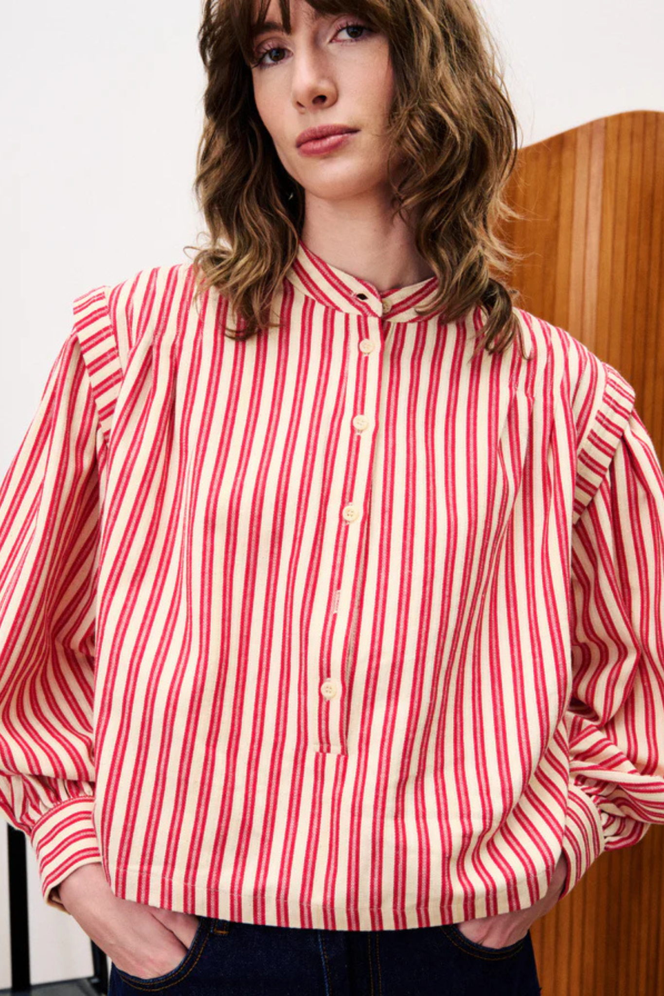 CHOUPETTE BLOUSE - RED