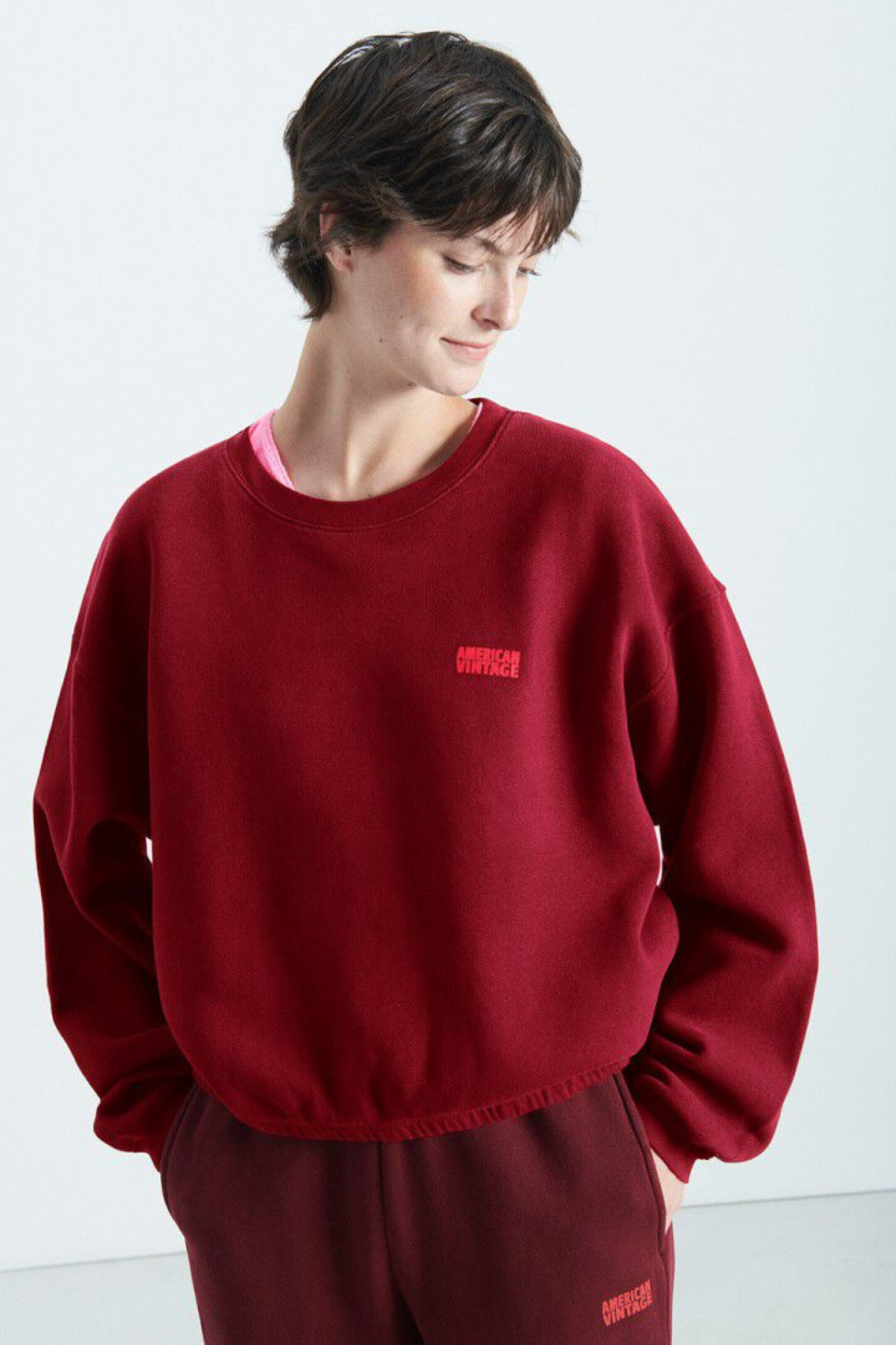IZUBIRD SWEATER WOMAN - VINTAGE CHERRY TREE