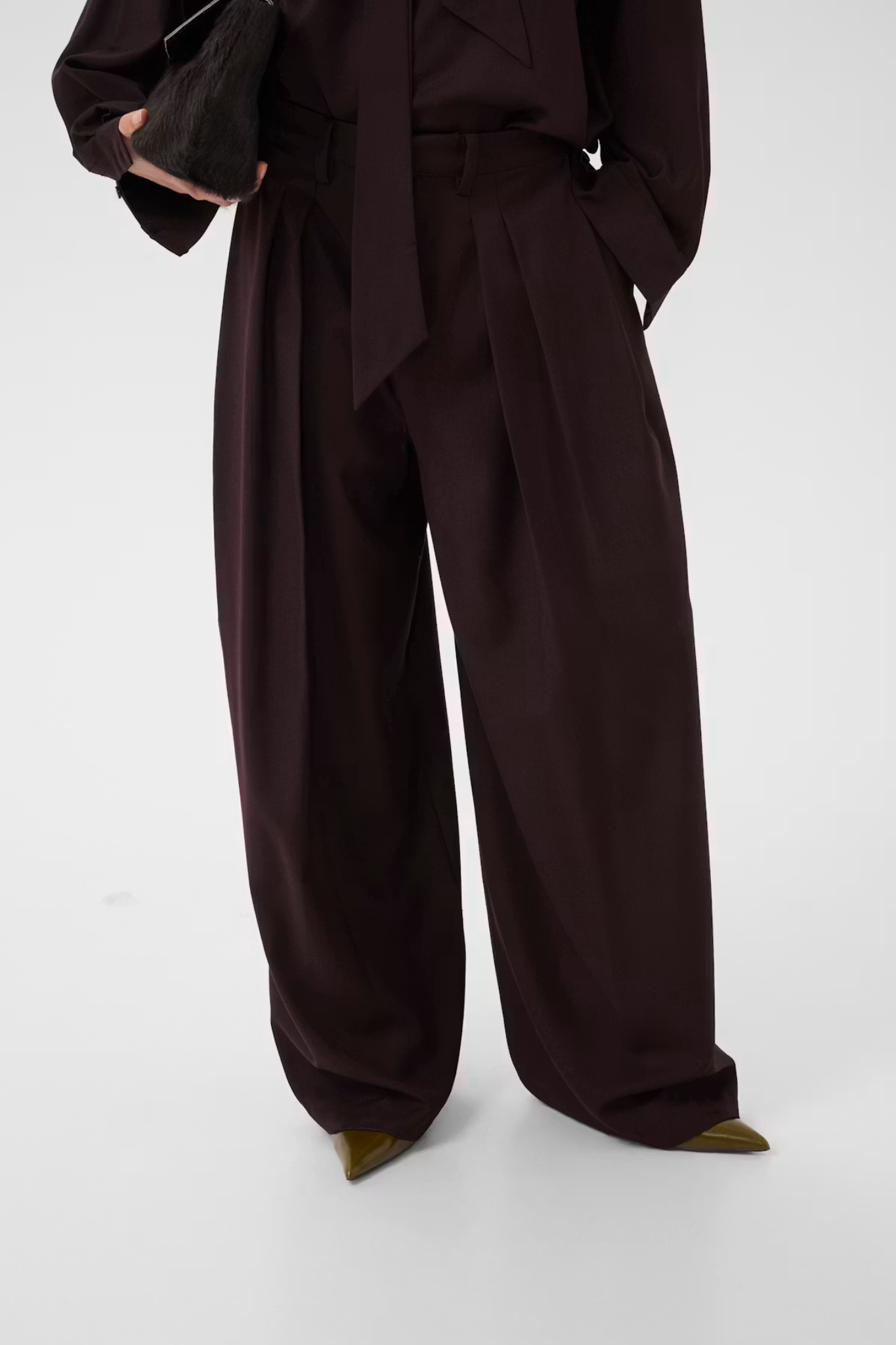 SCHANY MW PANTS - DEEP PLUM