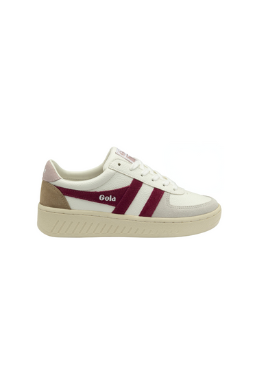 GRANDSLAM TRIDENT SNEAKERS WOMEN - WHITE/CERISE/CHALK PINK