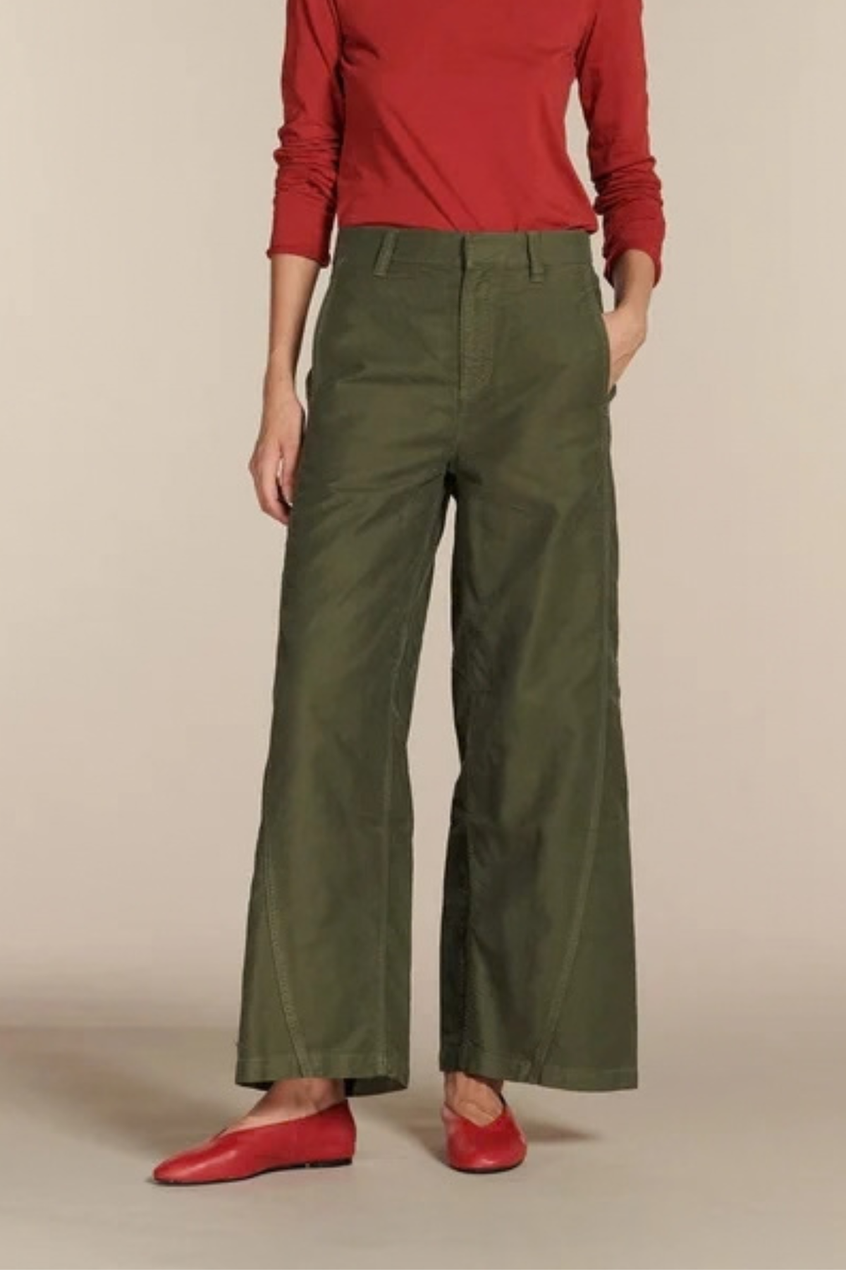 ORSON UNIFORM PANTS - LICHEN