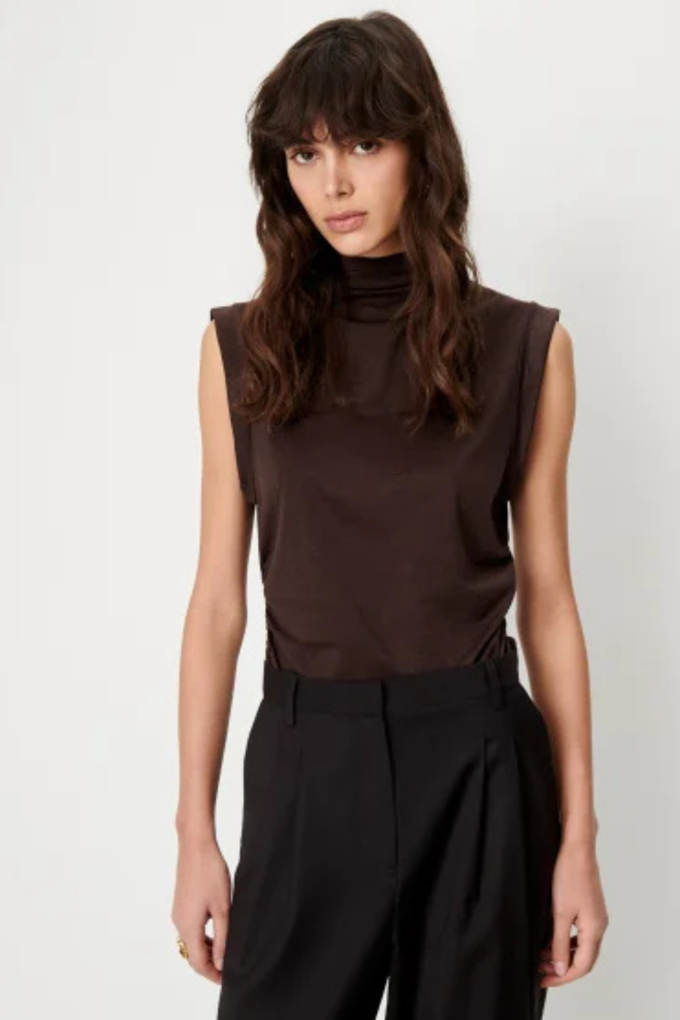DATZ SHORT SLEEVES T-SHIRT - ESPRESSO