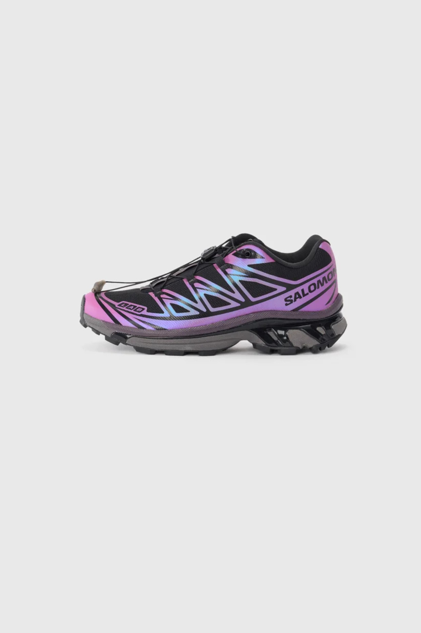 XT-6 IRIDESCENT WOMEN SNEAKERS - BLACK/HOLLYHOCK/PLUM PERFECT
