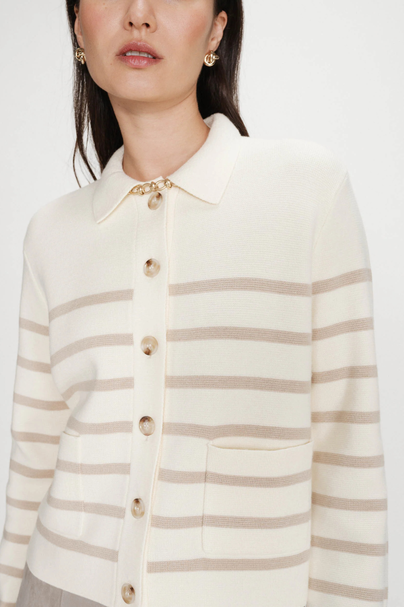 MAELYS CARDIGAN - ECRU