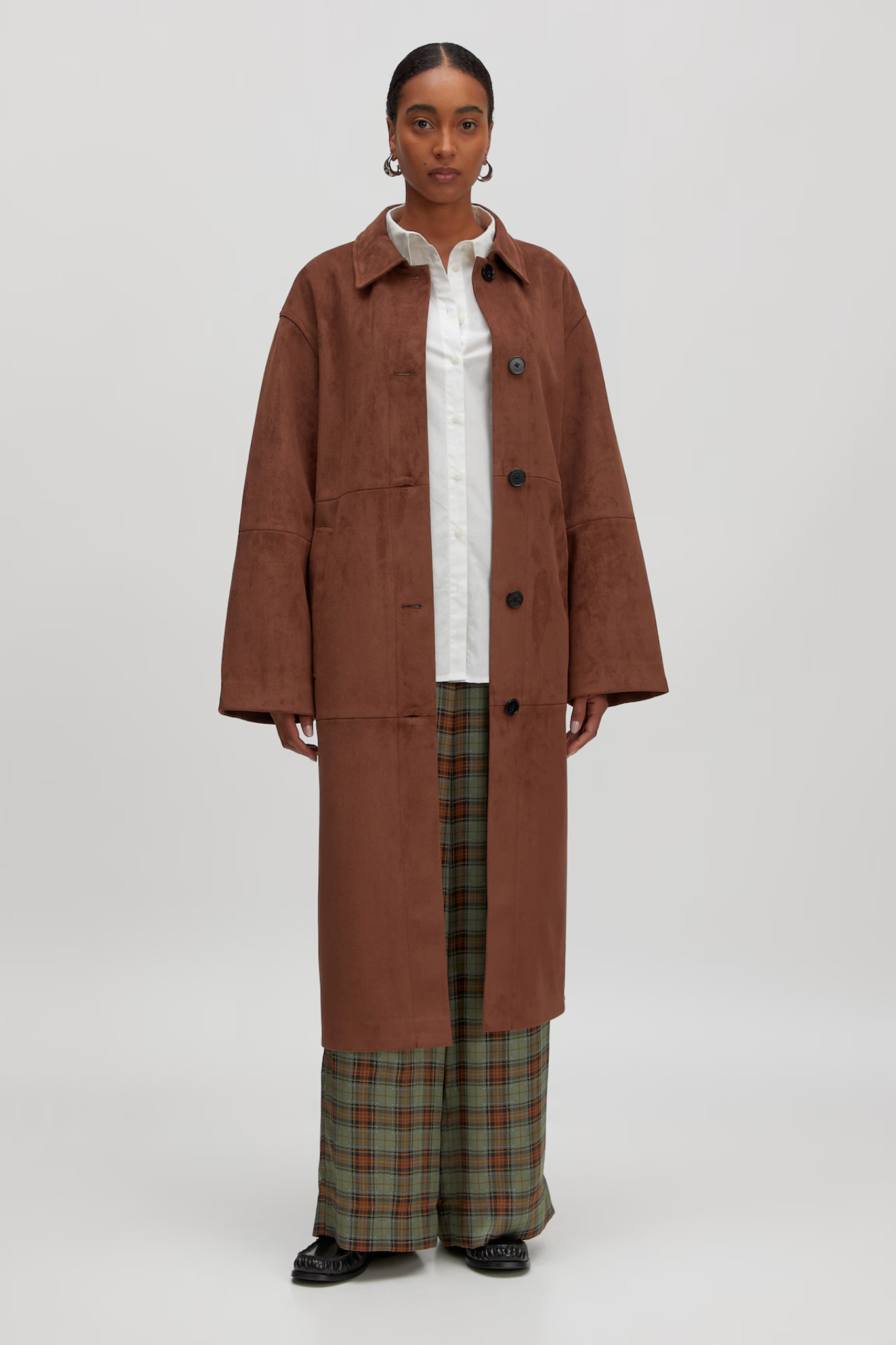 IGNACIO COAT - FONDUE FUDGE
