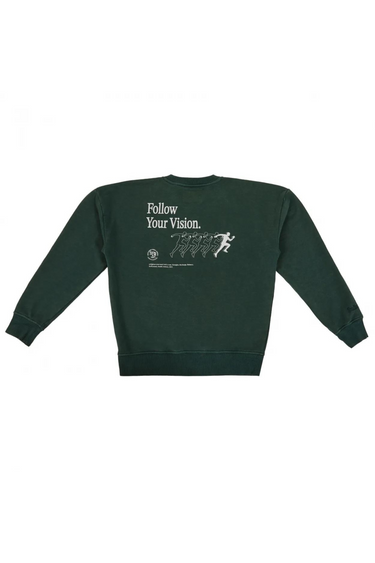 REFLECTION CREWNECK – GREEN