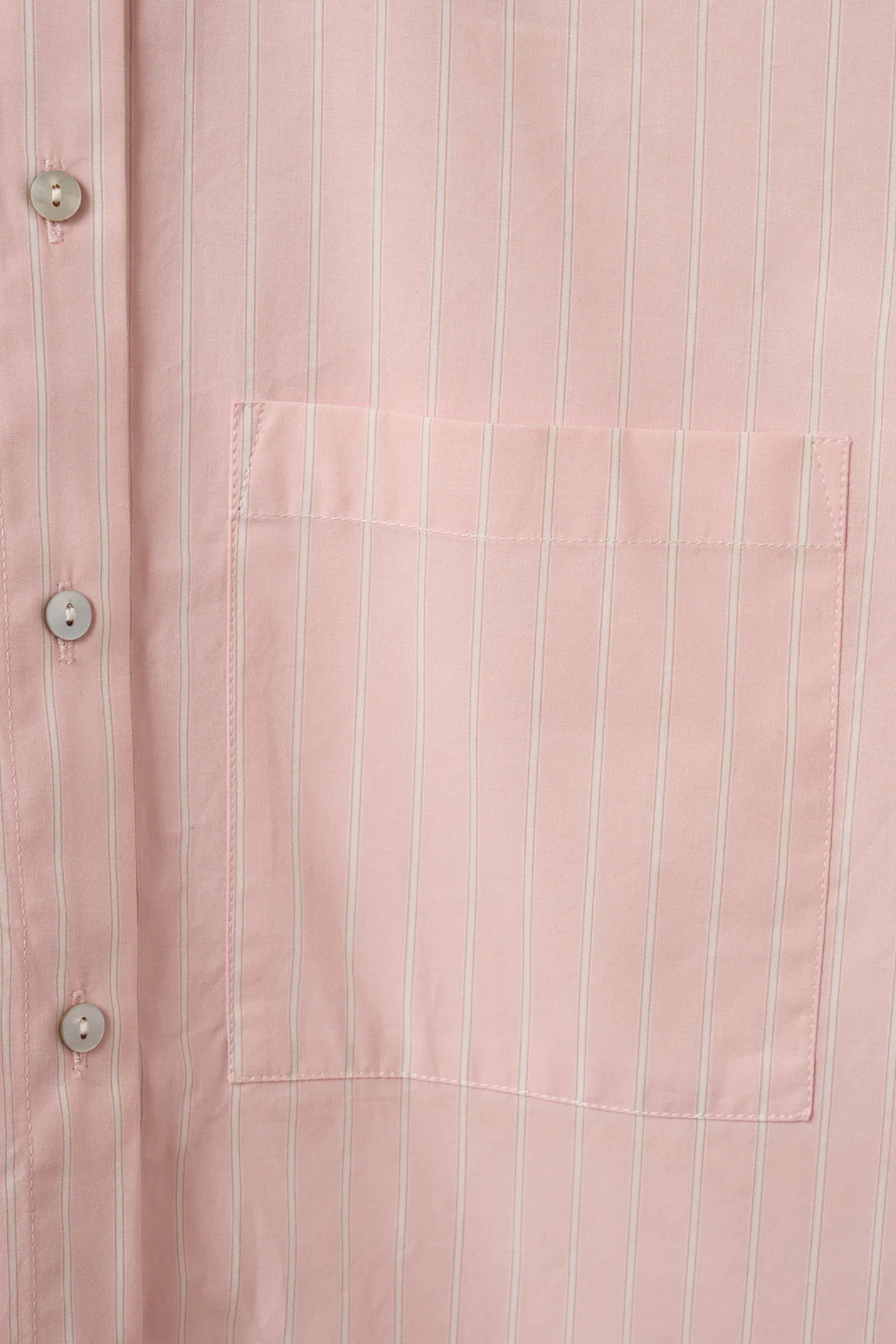 ADALENE SHIRT - LIGHT ROSE STRIPED
