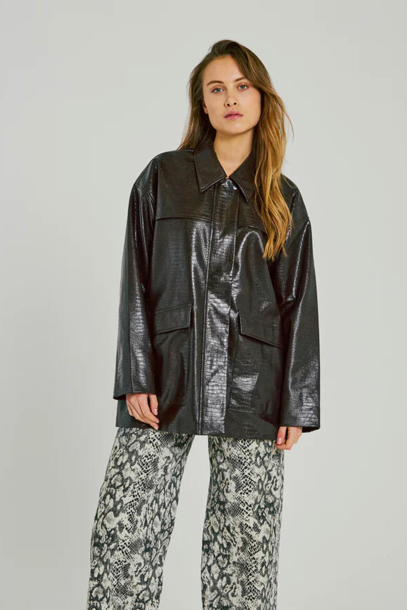 EDUNA JACKET - DARK BURGUNDY