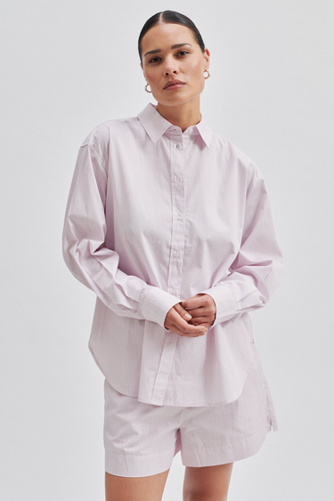 YAYA SHIRT - LAVENDER FOG