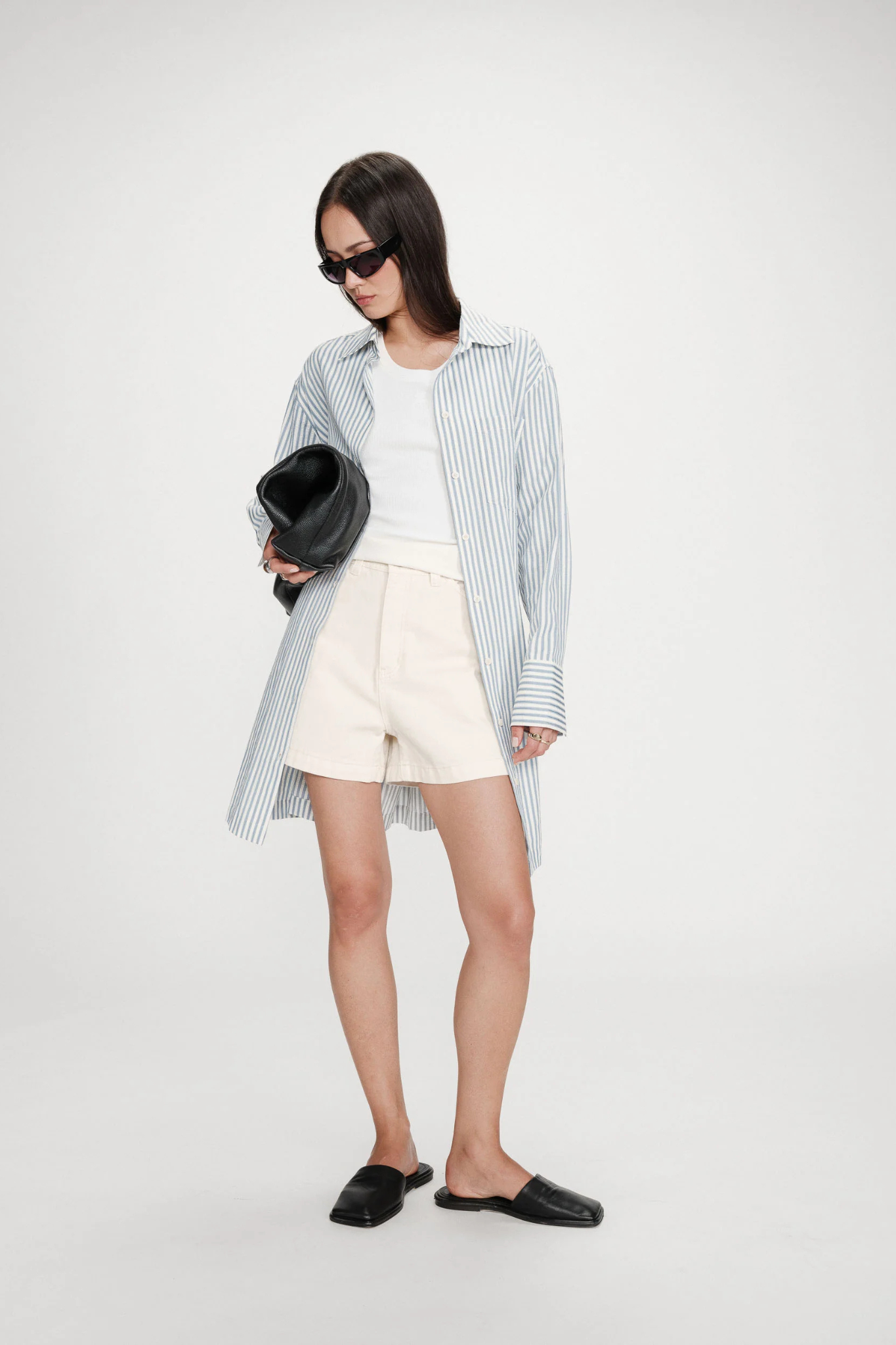VISERY SHORT DRESS - BLUEBERRY