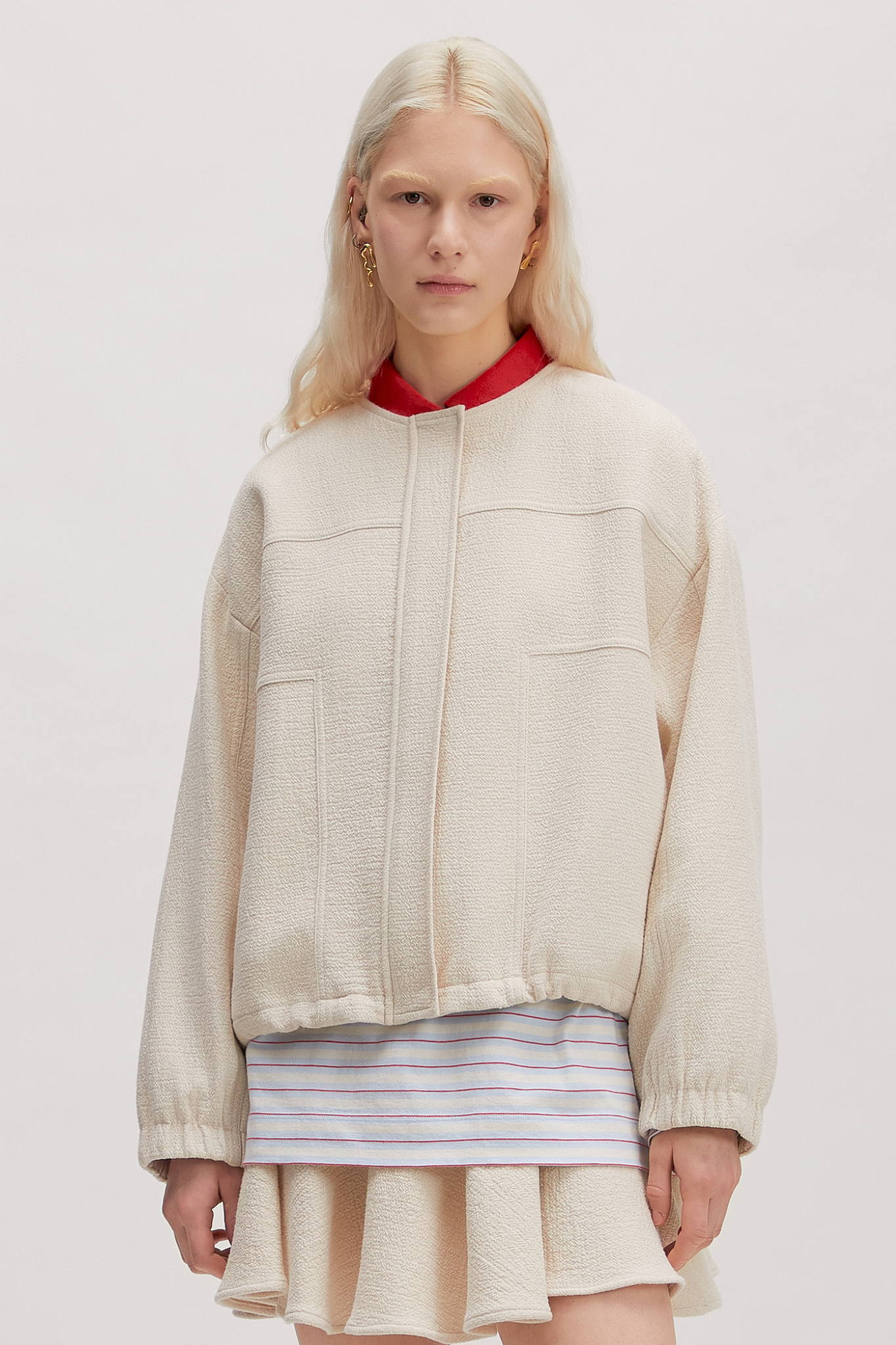 CAROLA JACKET - ALMOND MILK