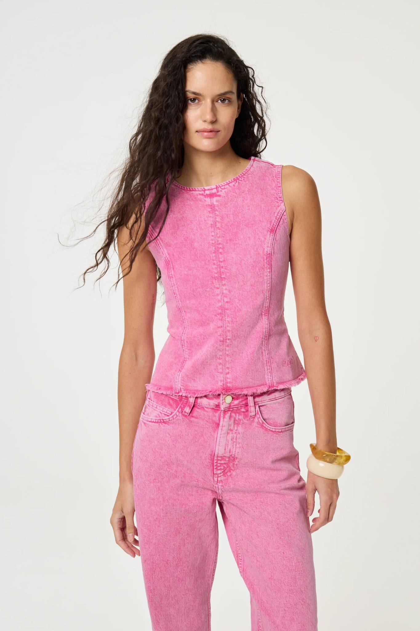 JOJO TOP - FLASHY PINK