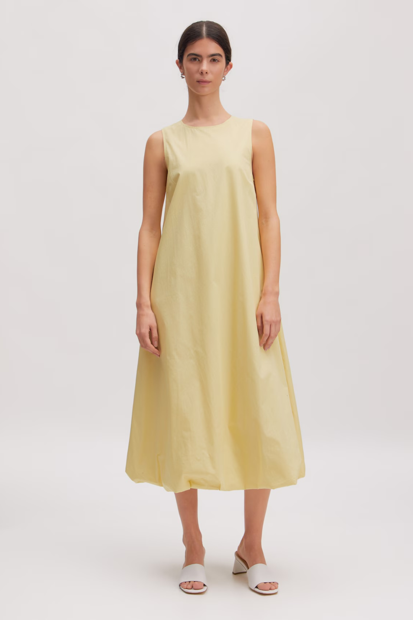 FLORA DRESS - DUSTY YELLOW