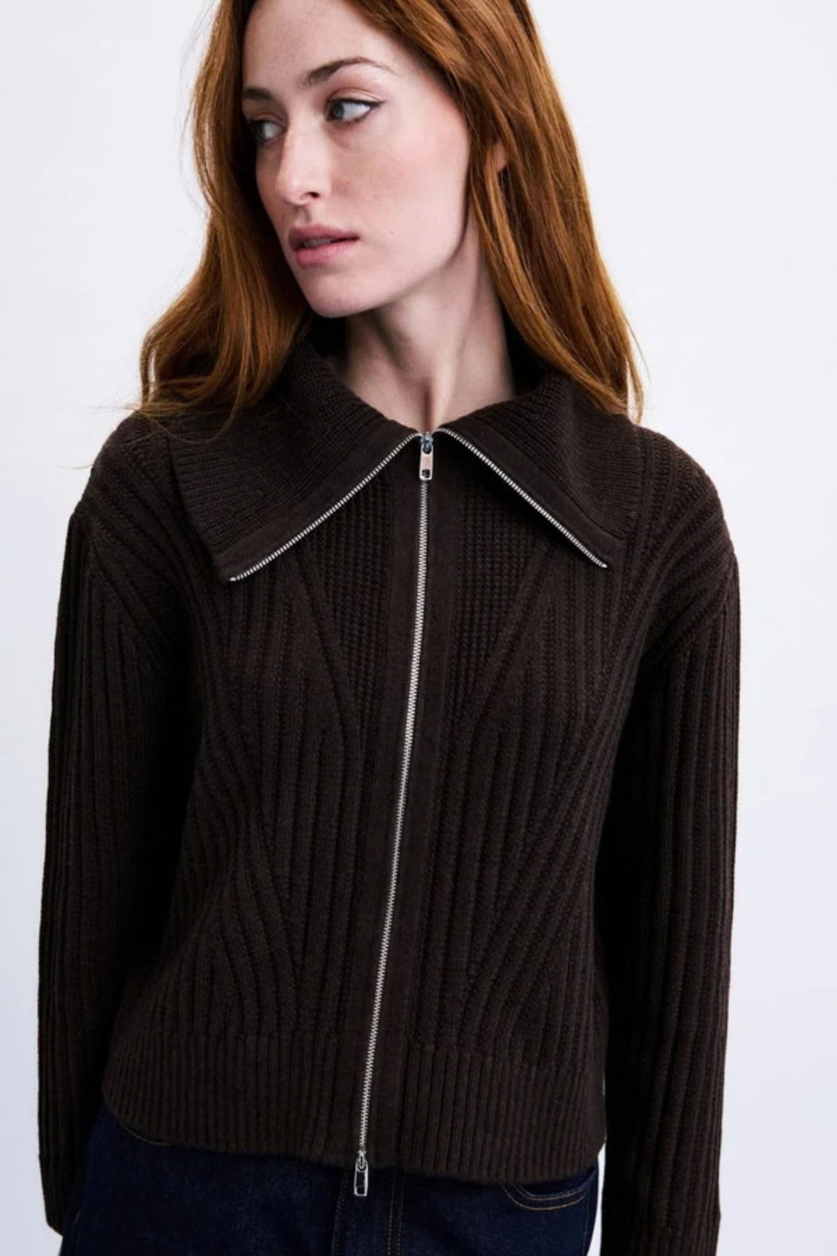 KERKIS CARDIGAN - CHOCOLAT