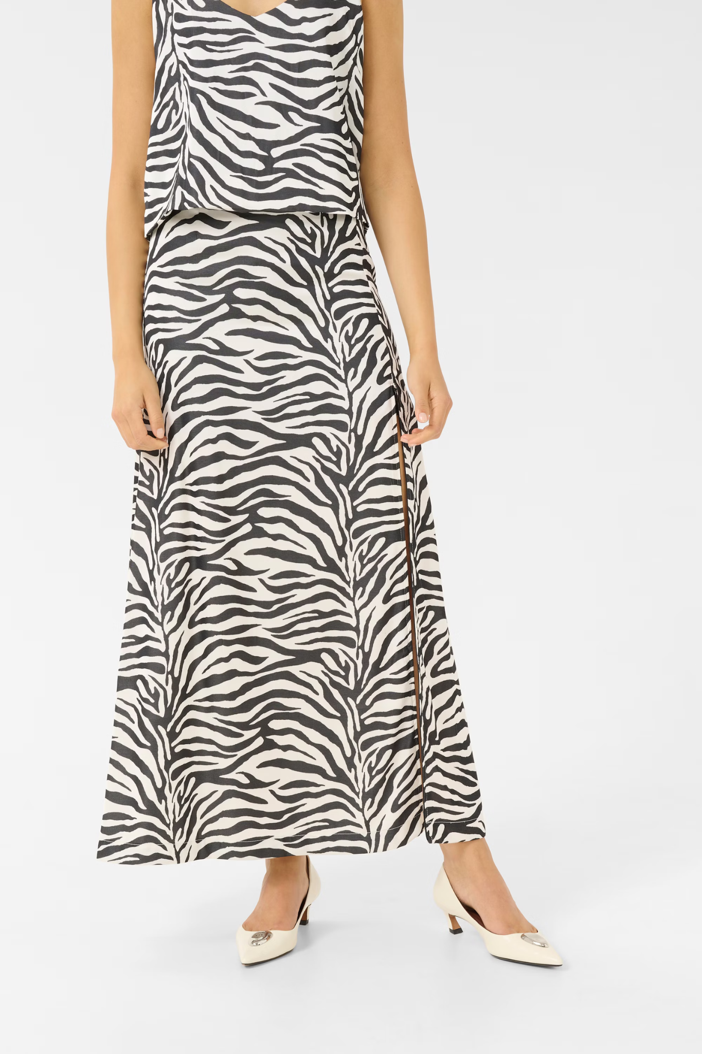 ZEVA P HW SKIRT - BLACK/BIRCH TIGER