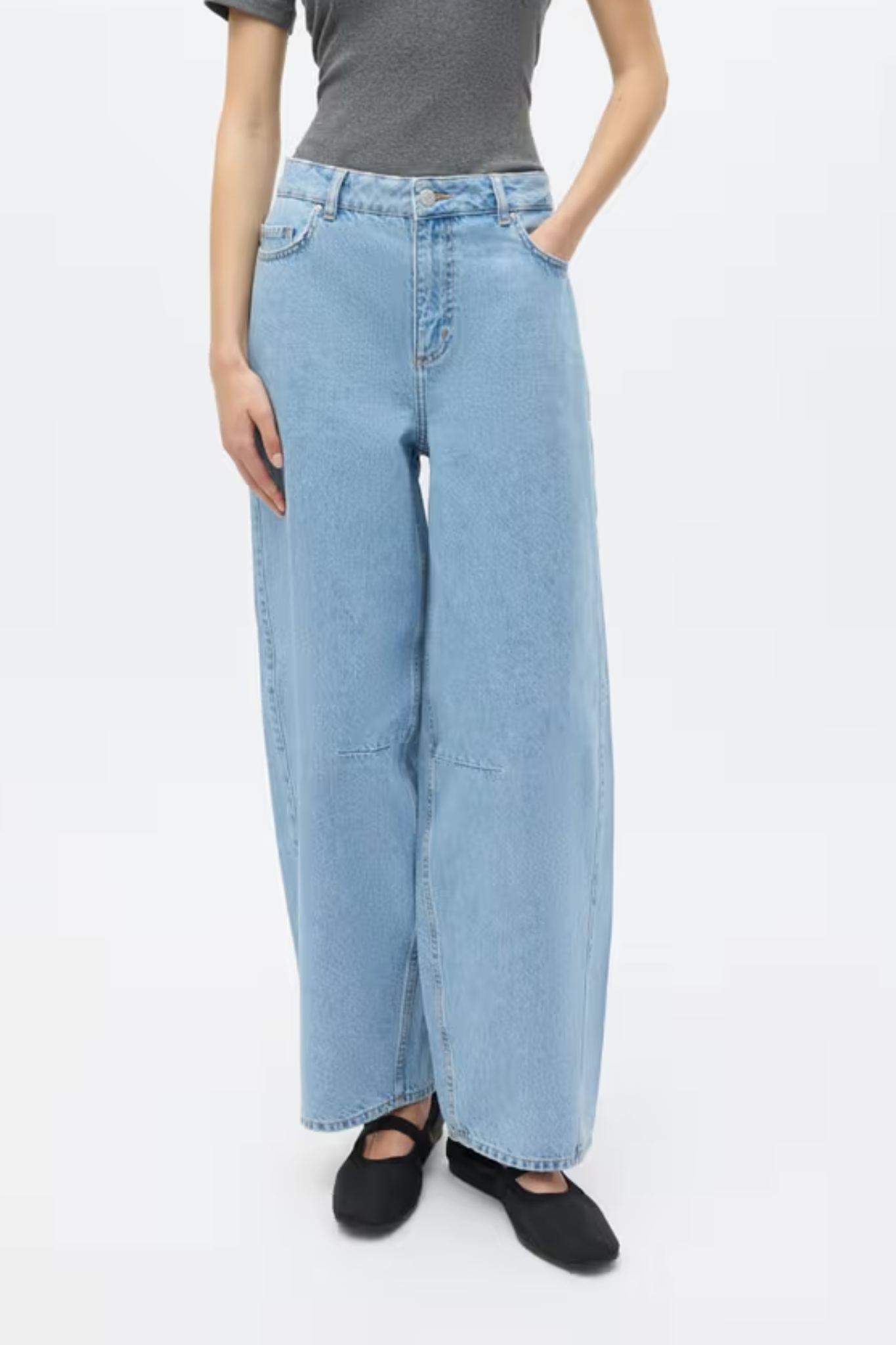 BILLIE JEANS - MID LIGHT BLUE