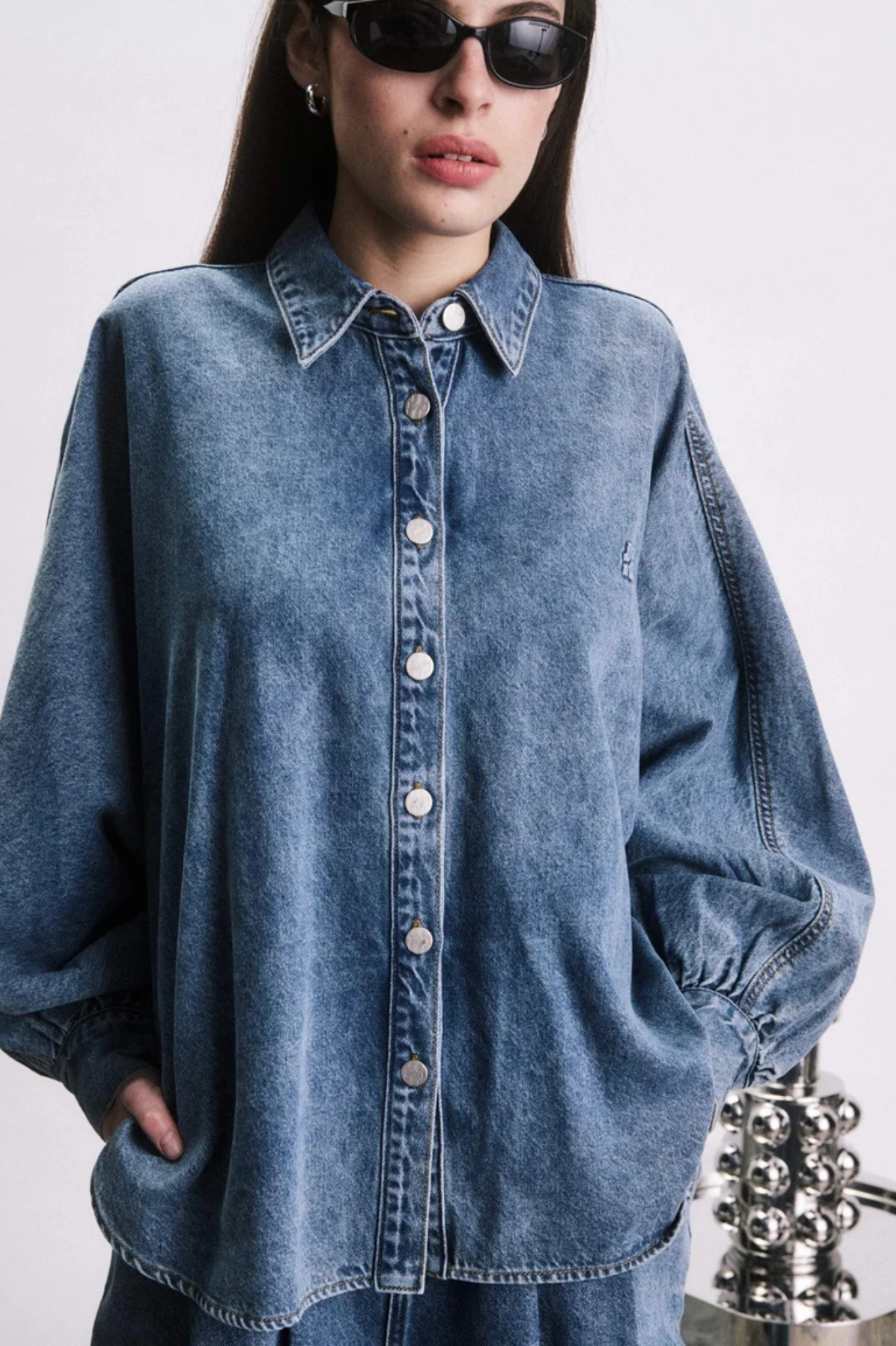 ATLAS SHIRT - BLUE JEAN