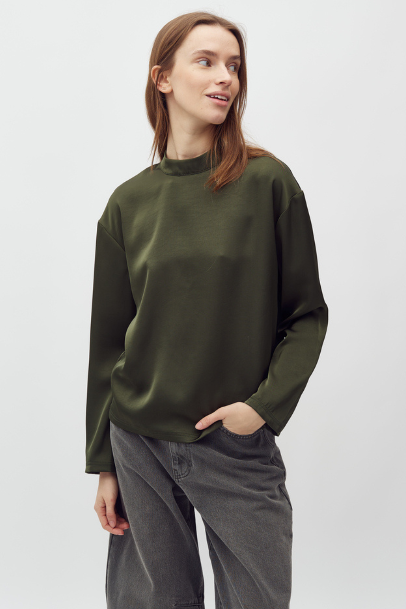 LINEA SHORT SHIRT - PINE GREEN