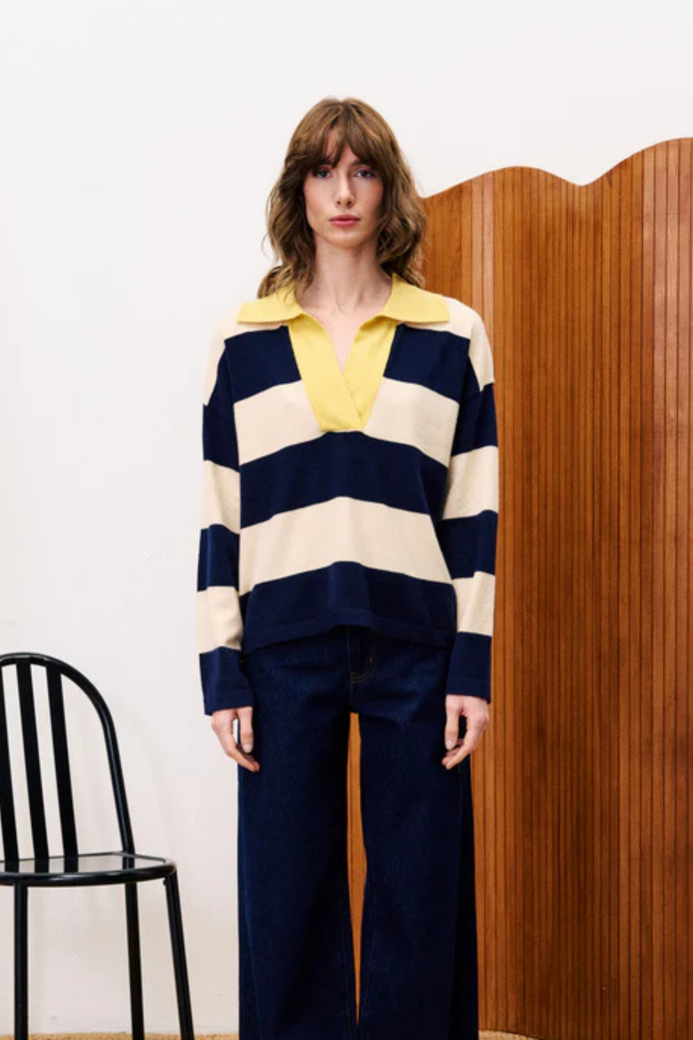 COLCHIQUE PULLOVER - BLUE MARINE