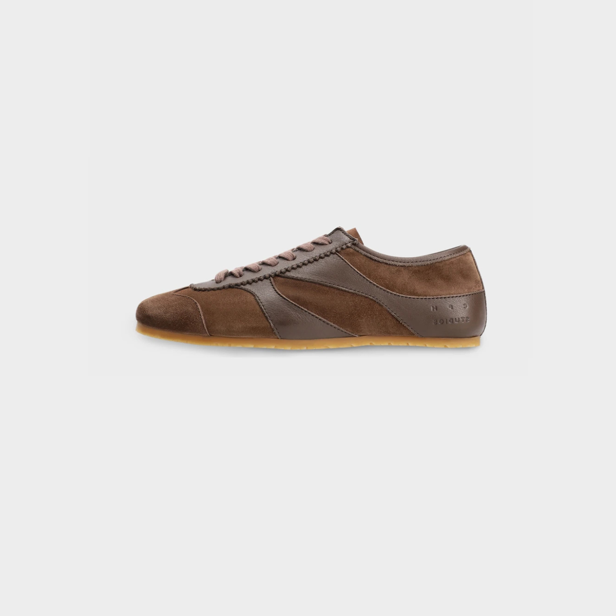 マロン CPH717 LEATHER MIX WOMEN SHOES - NEW MOKKA