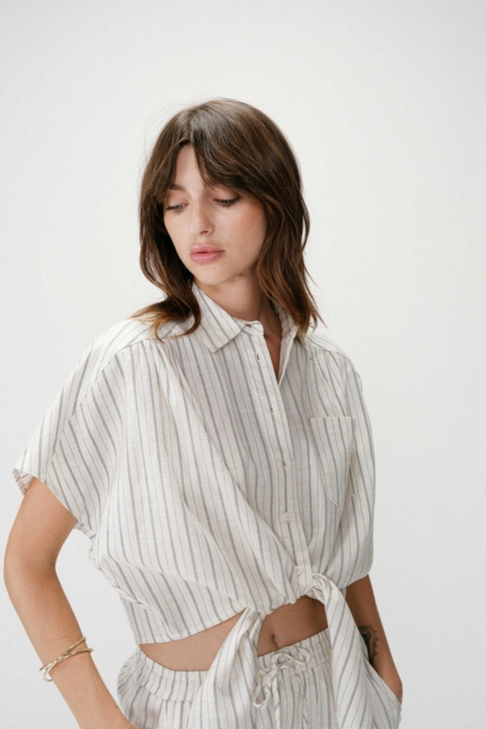 WENDEE BLOUSE - SABLE