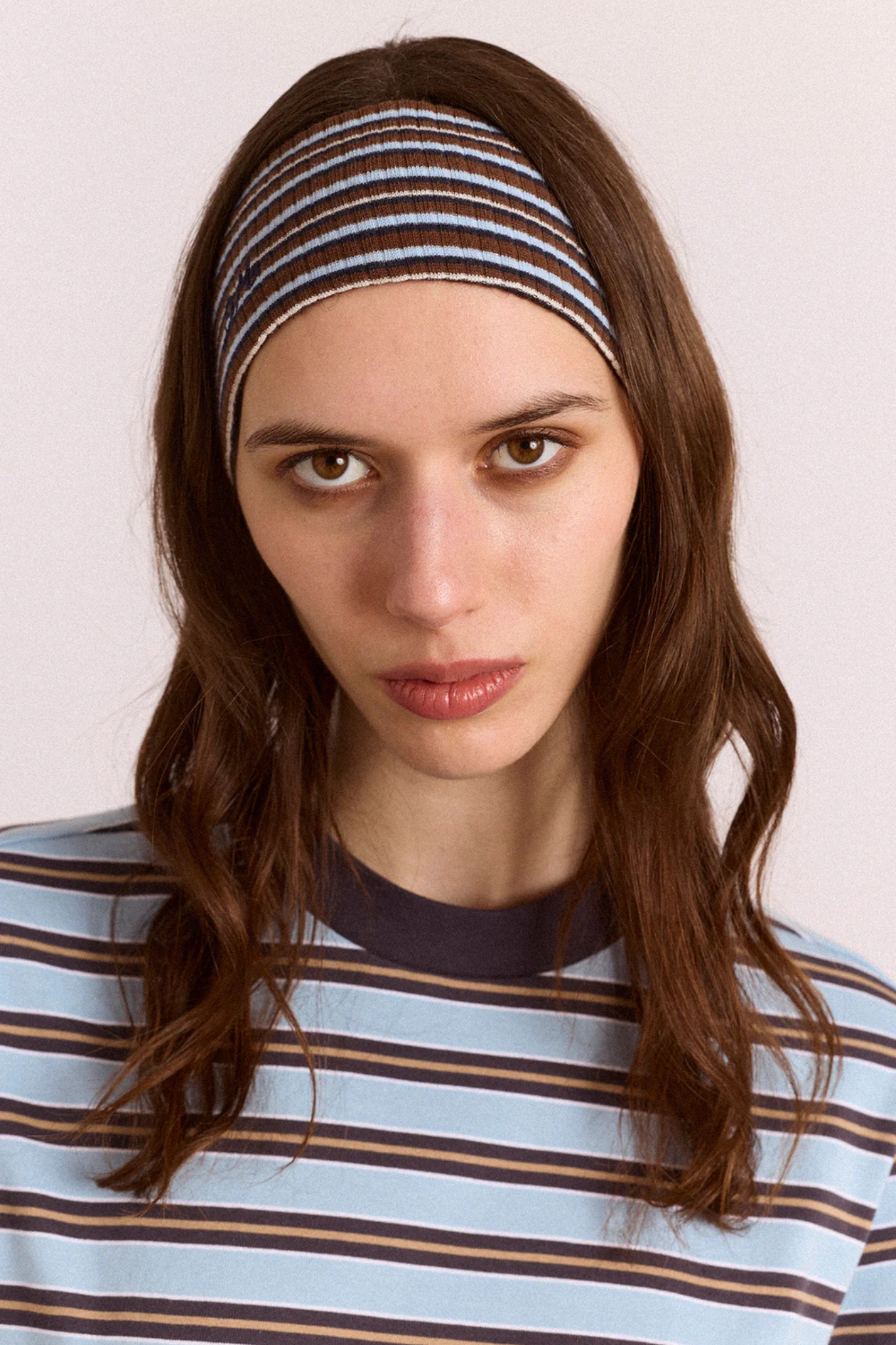 ORIANNA RIBBED HEADBAND - MULTI