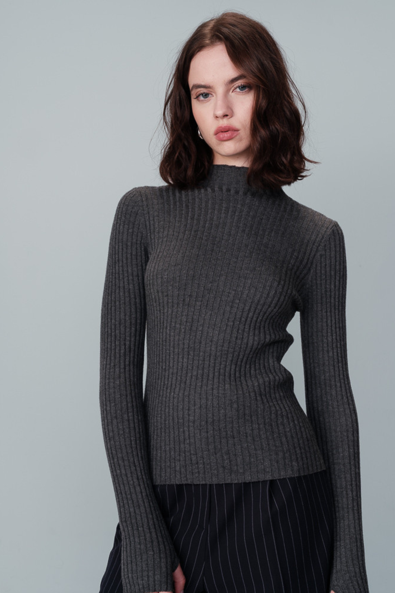 NARA SWEATER - ANTHRACITE