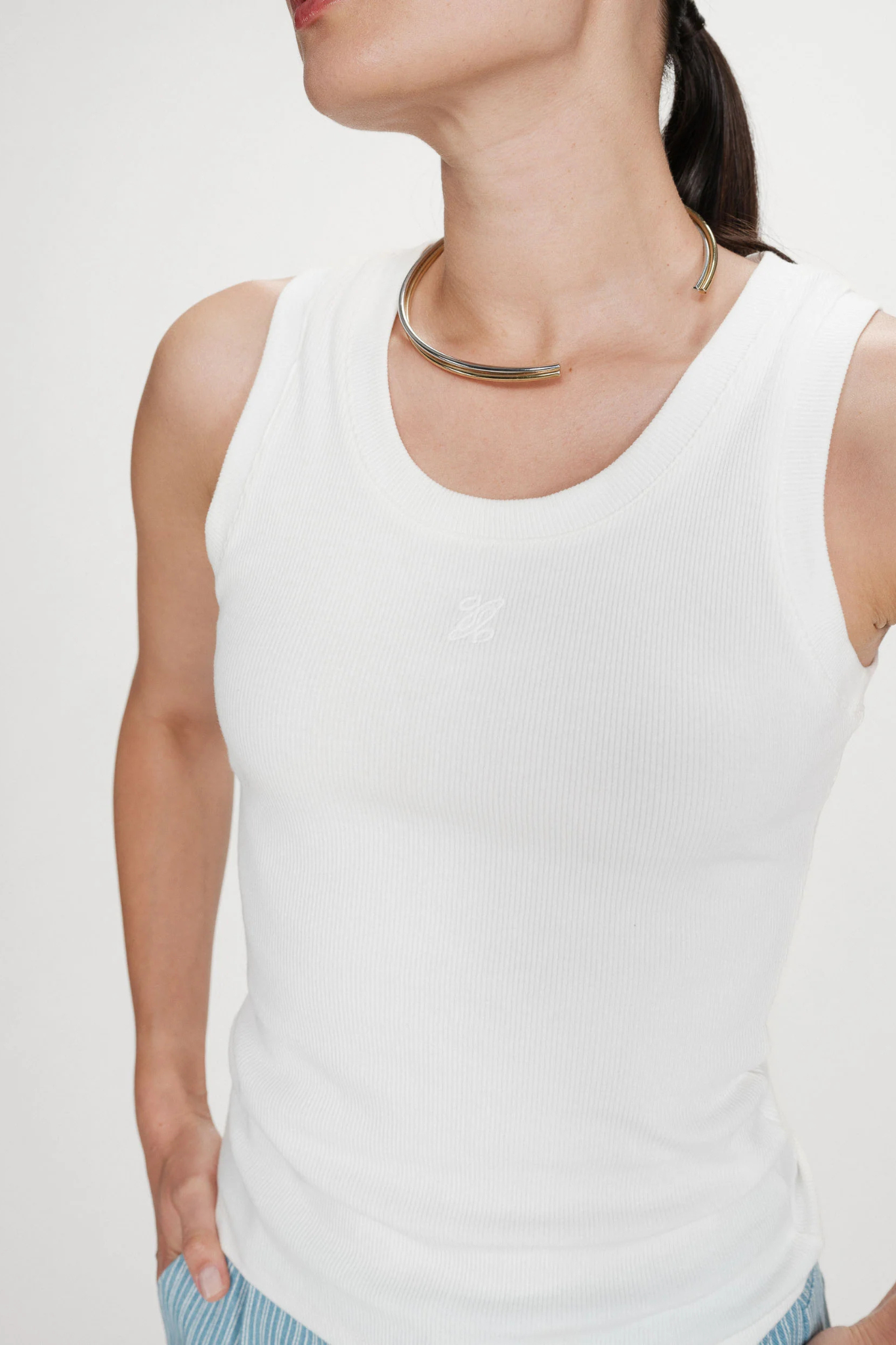 VALOU TANK TOP - IVOIRE