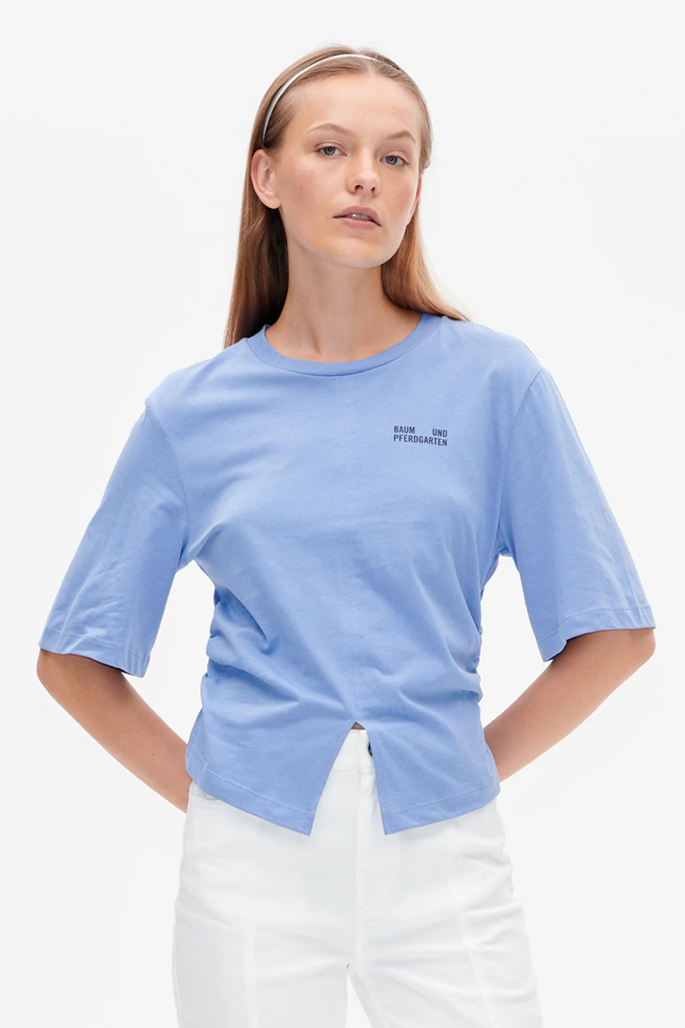 JUMA T-SHIRT - WEDGEWOOD BLUE