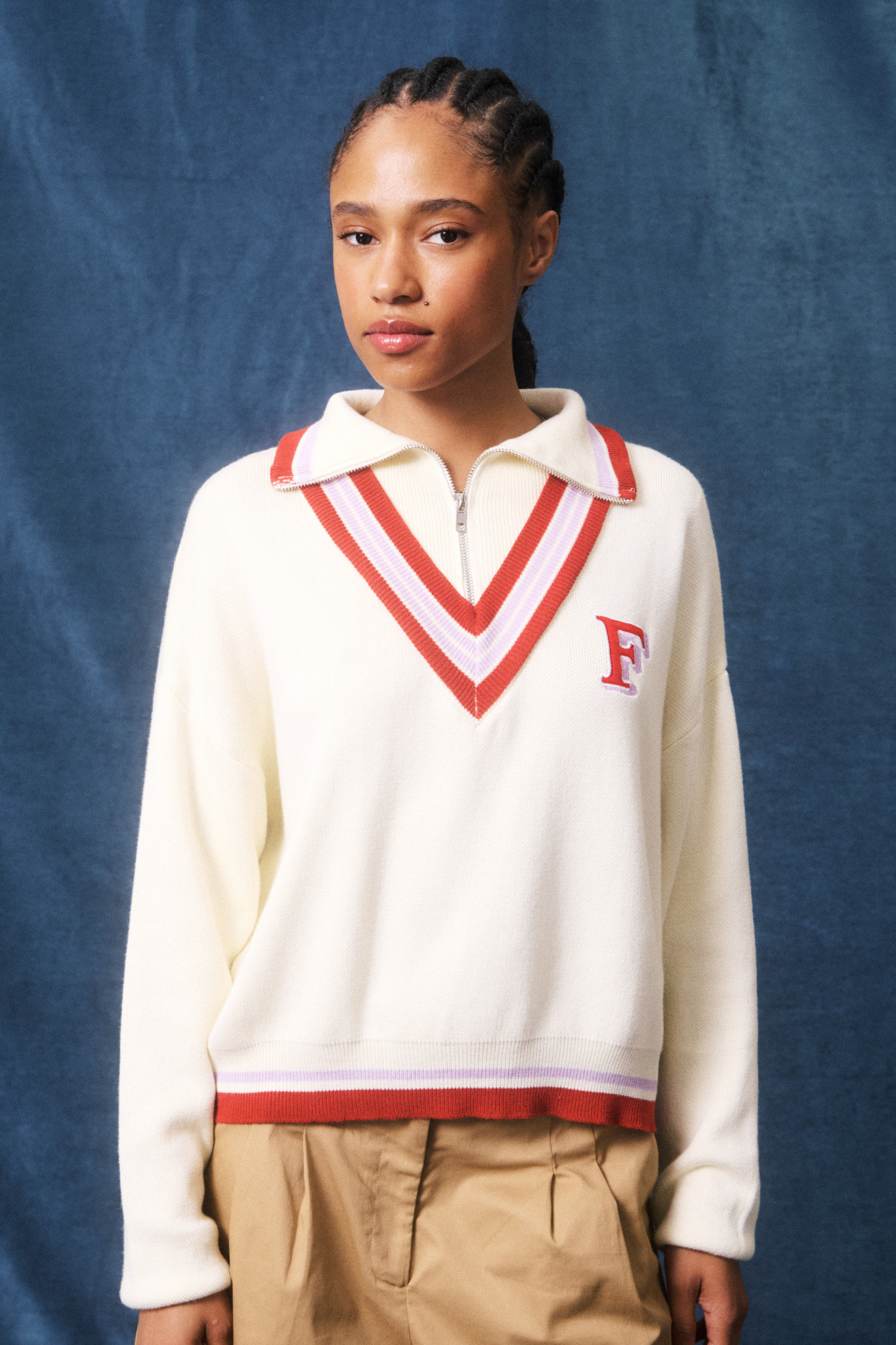 PALMIRA PULLOVER - CREME