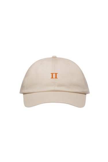 NORREGAARD DAD CAP - IVORY/ORANGE