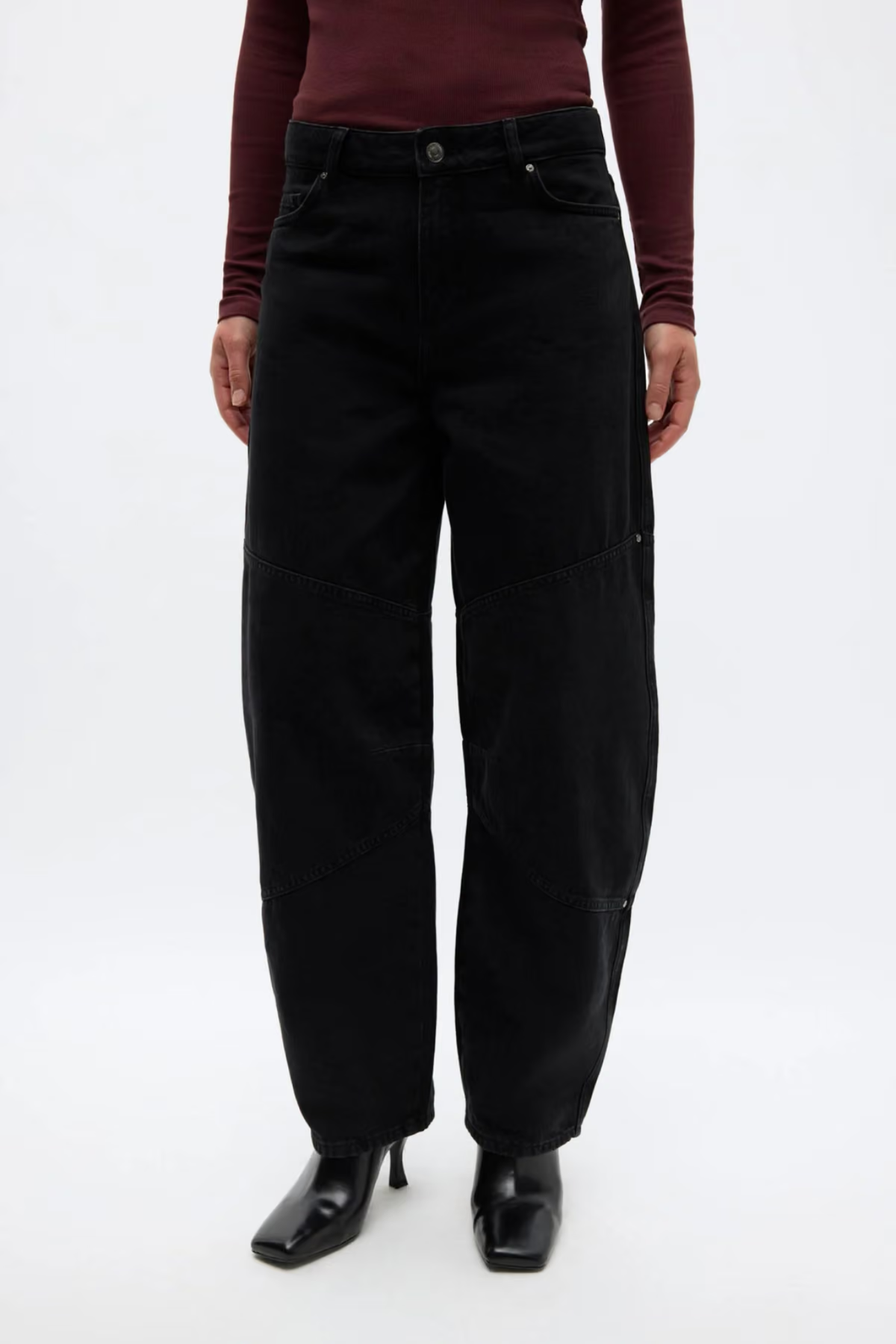 BILLIE SEAM JEANS - WASHED BLACK