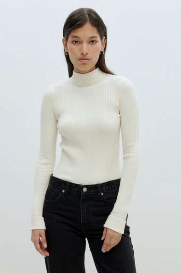 JANNICE JUMPER  - ANTIQUE WHITE