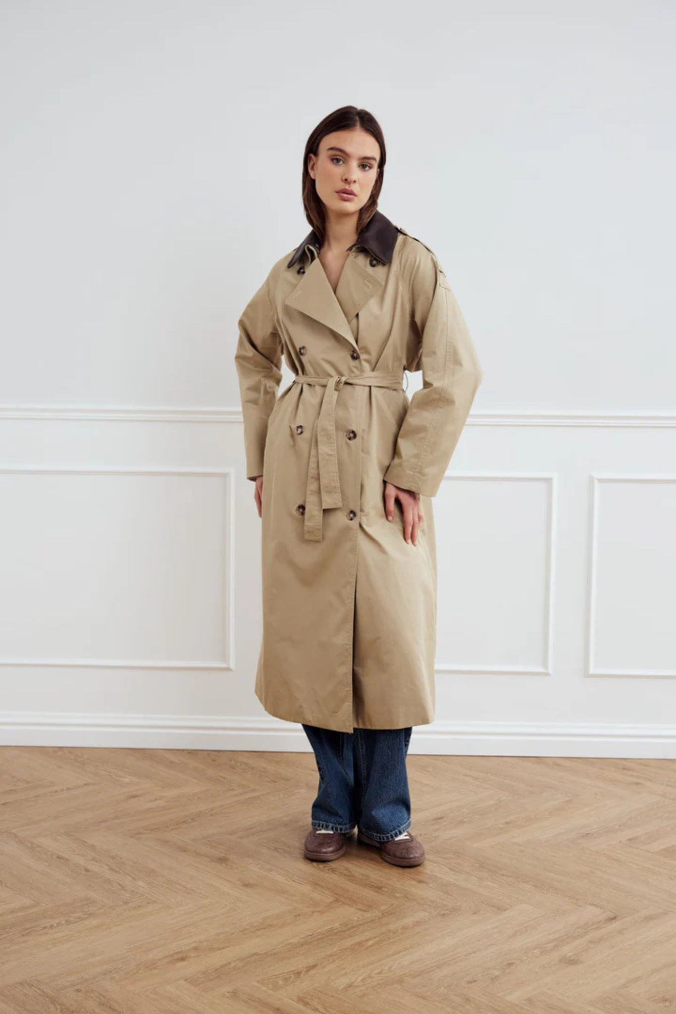 LEONE COAT - WARM SAND