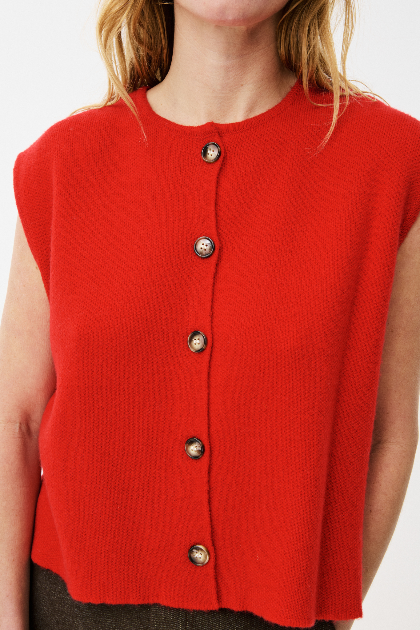 ANANE CARDIGAN - RED
