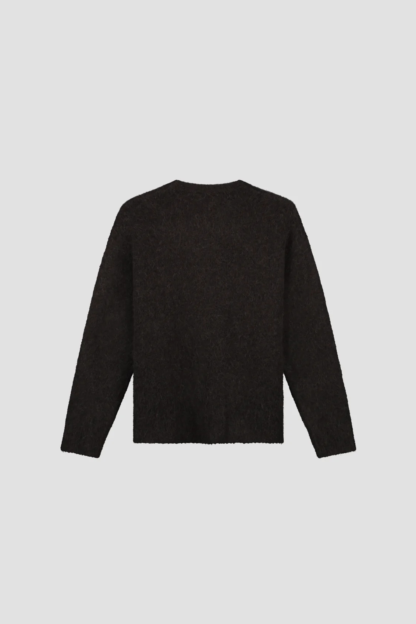 CHAIR LOGO CREWNECK KNIT - BROWN