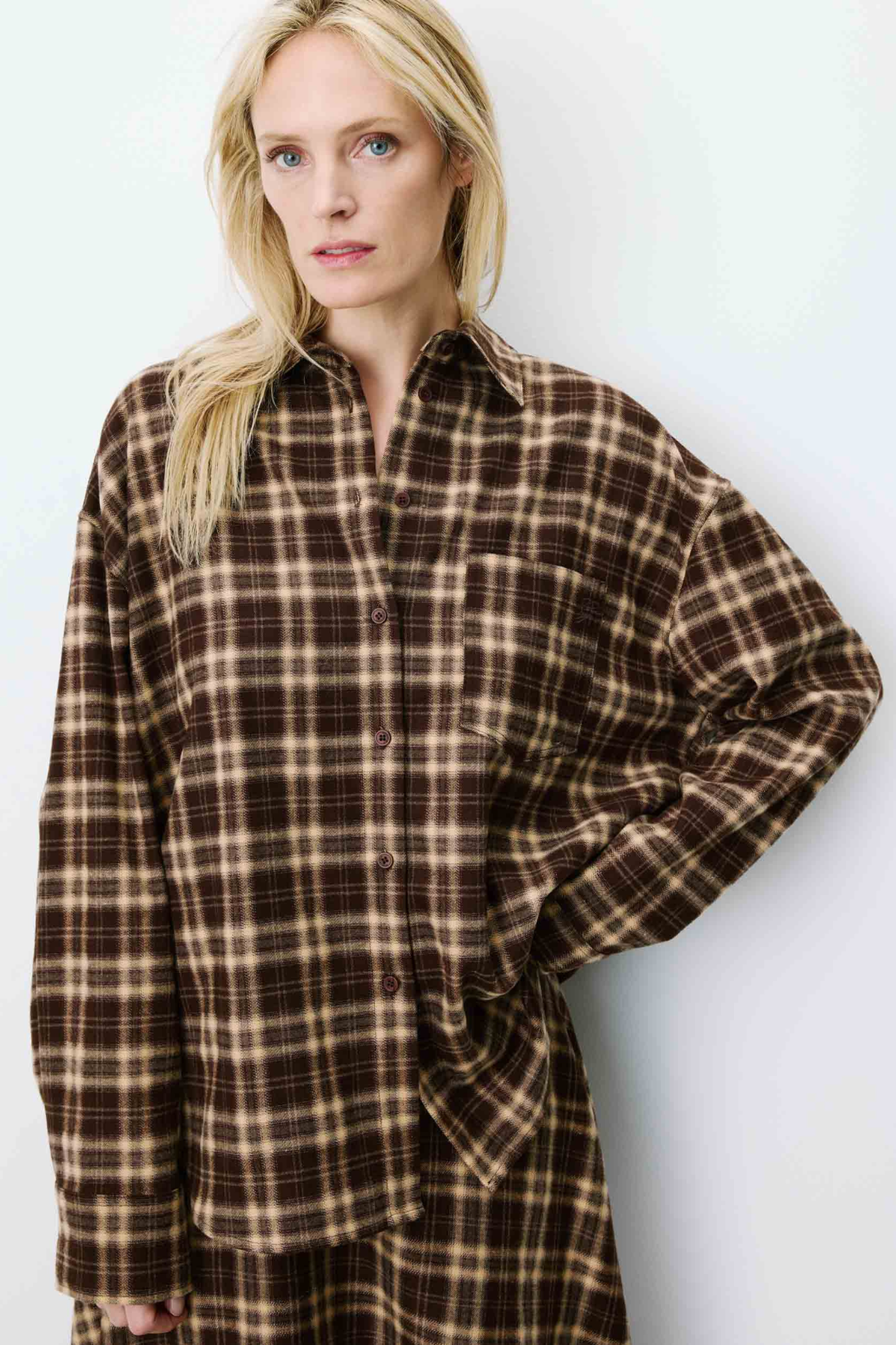 ARLETTE SHIRT - CHOCOLAT