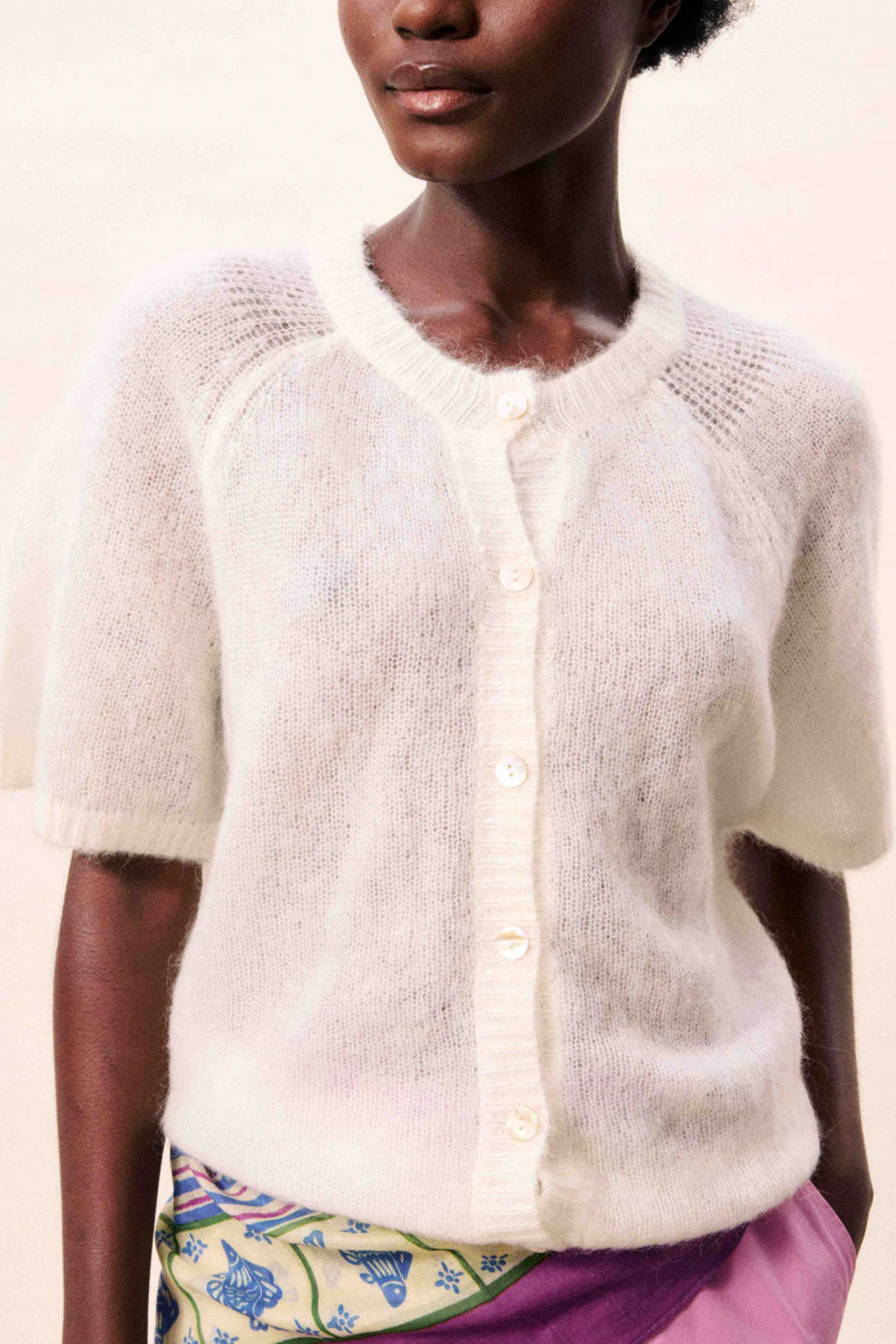 KAWASAN CARDIGAN - CREAM