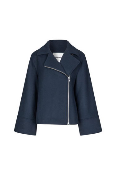 JANNAMD JACKET - NAVY SKY