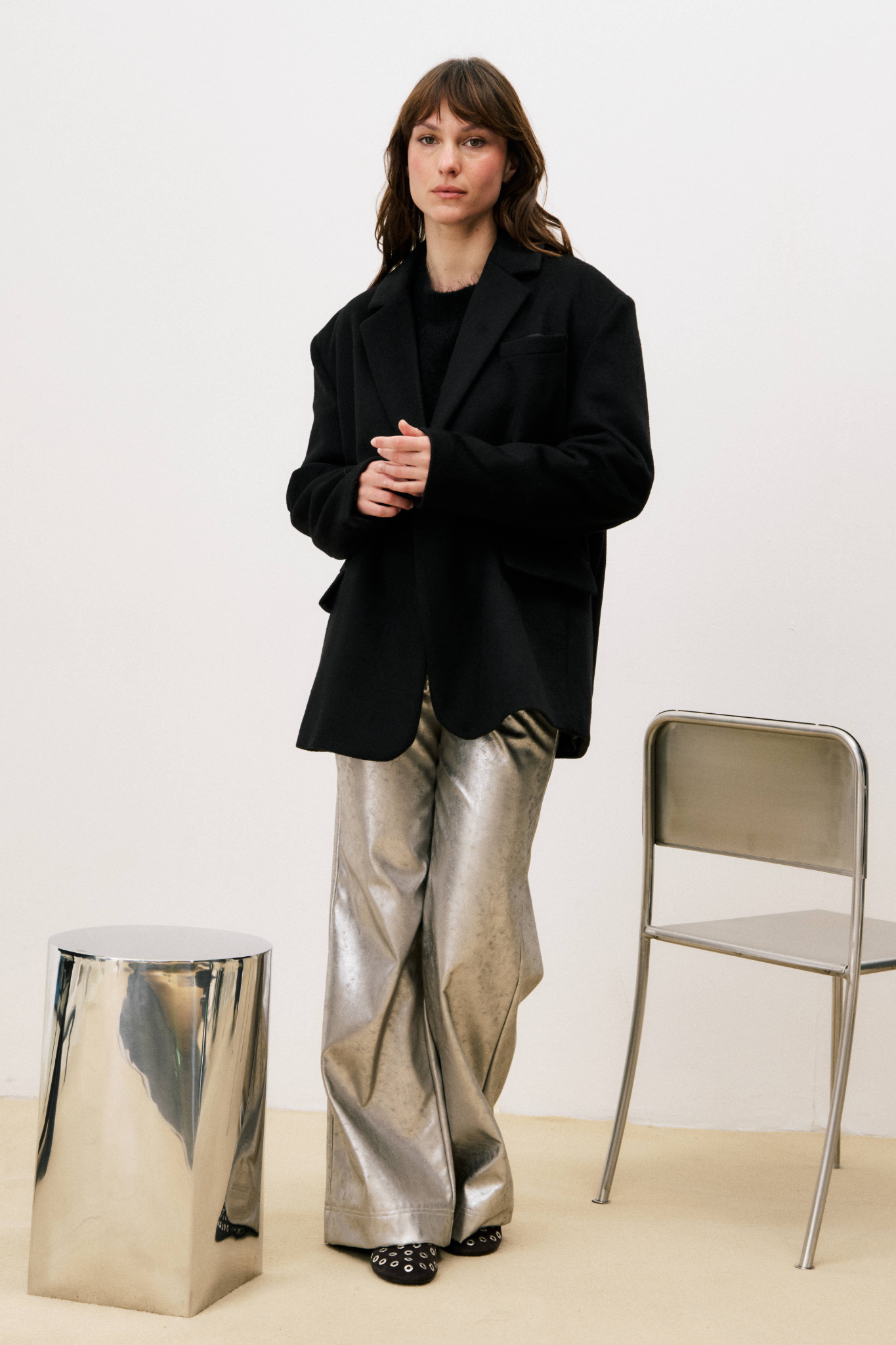 POLDIE BLAZER - BLACK