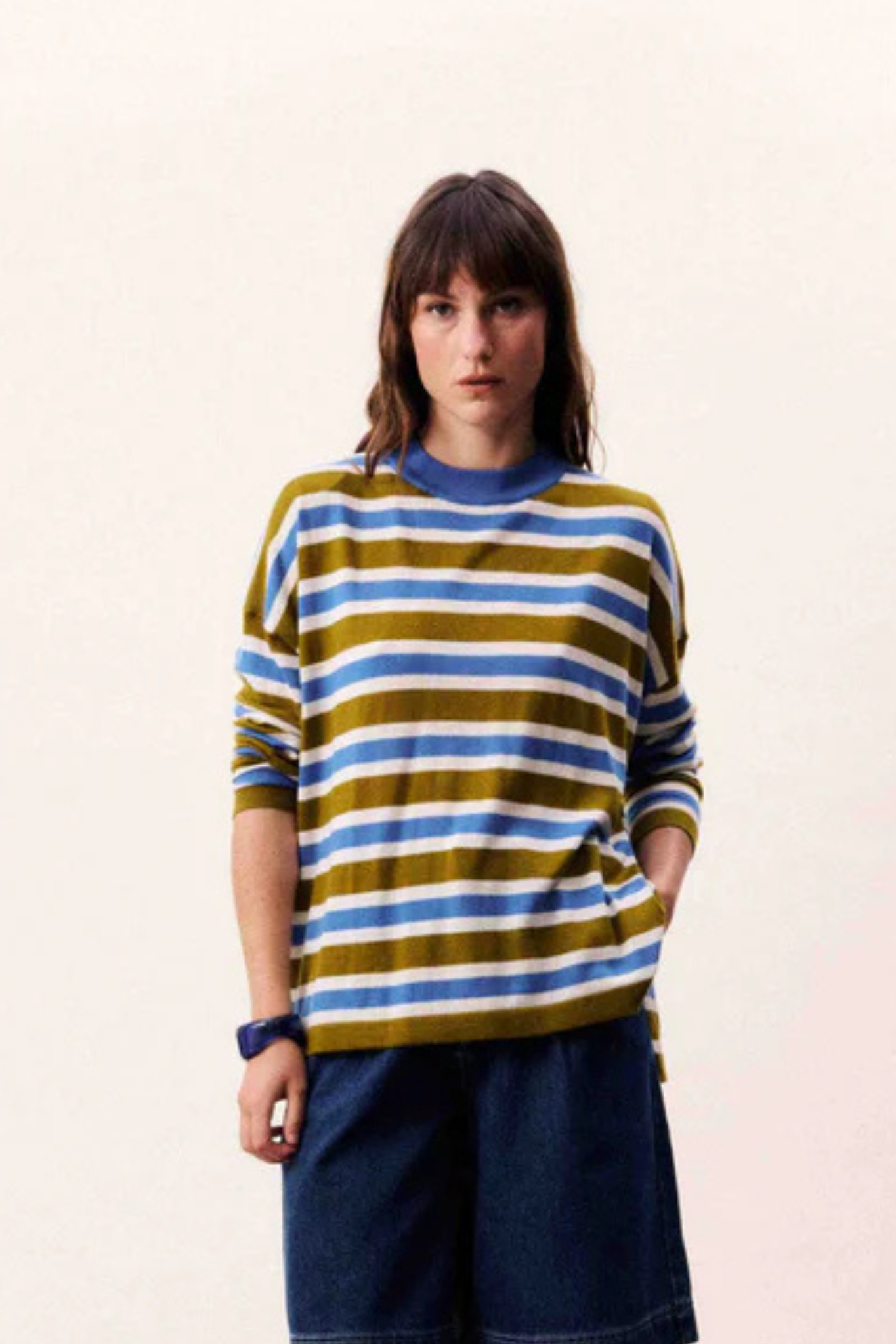 SAPPHIRE SWEATER - OLIVE