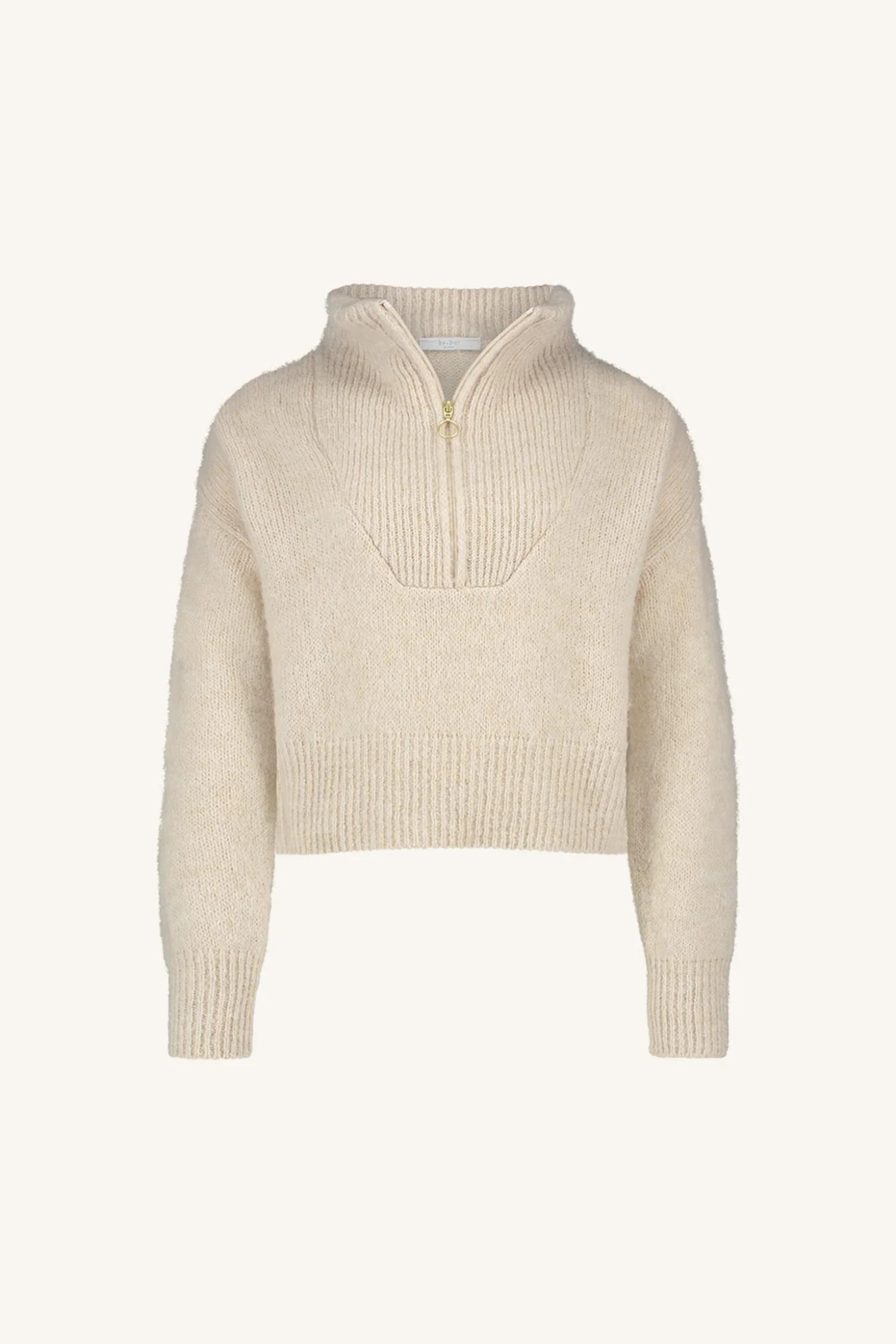BOXY BEAU PULLOVER - CHALK