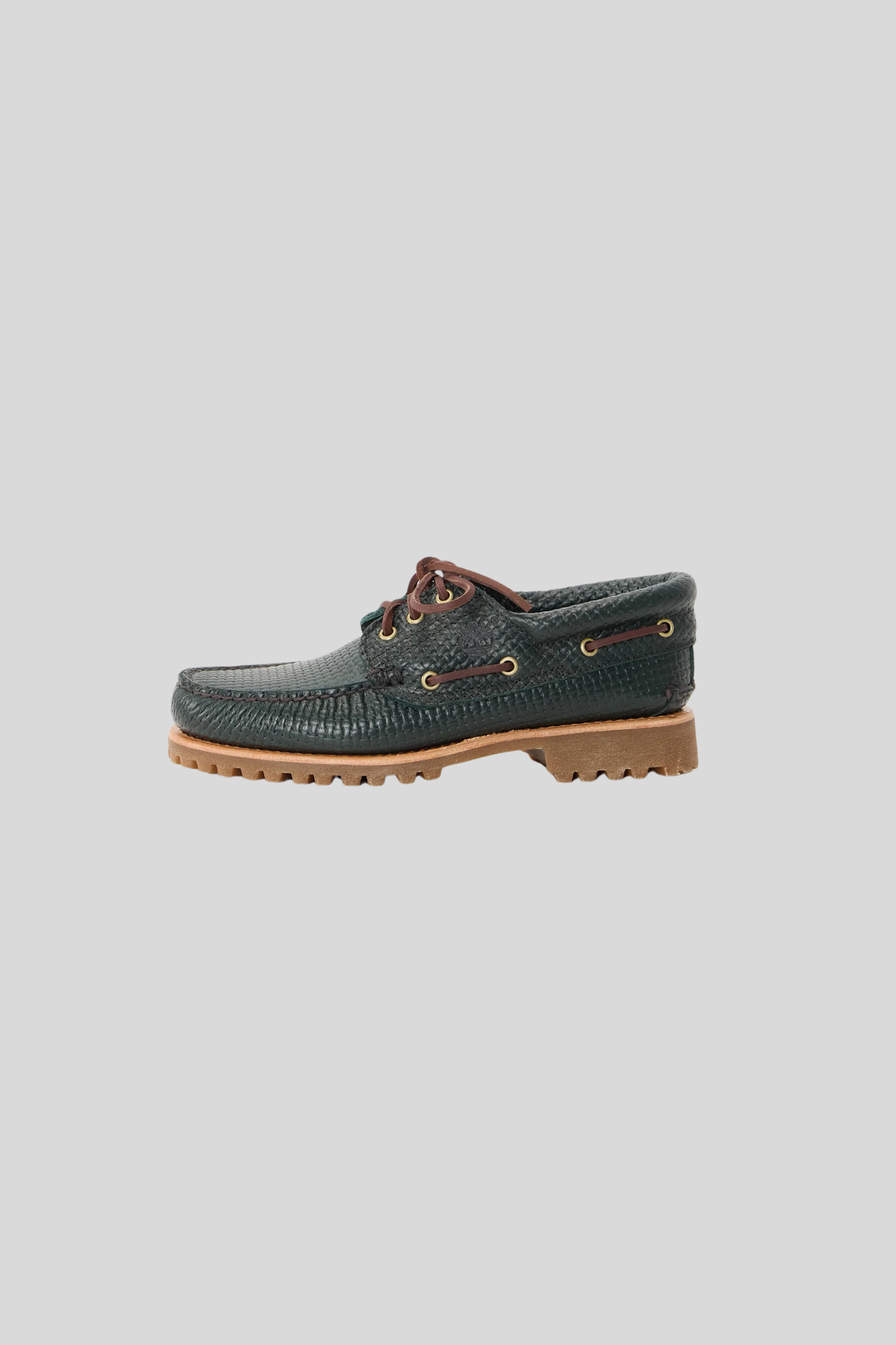 BOAT SHOES - DARK GREEN FULL