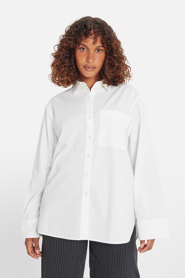 GENEVA LS SHIRT - WHITE