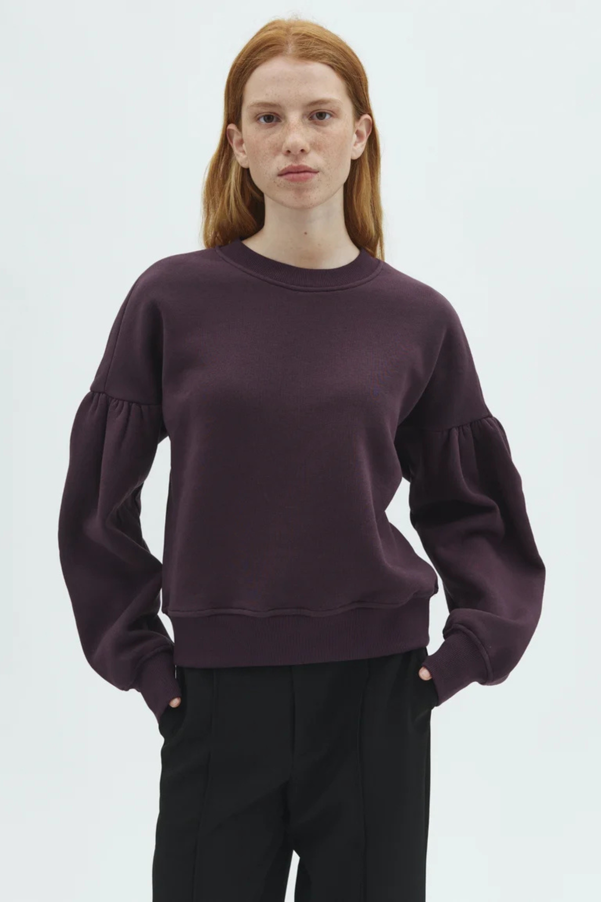 PULL DE NOËL VALLOTTON - VIOLET FONCÉ