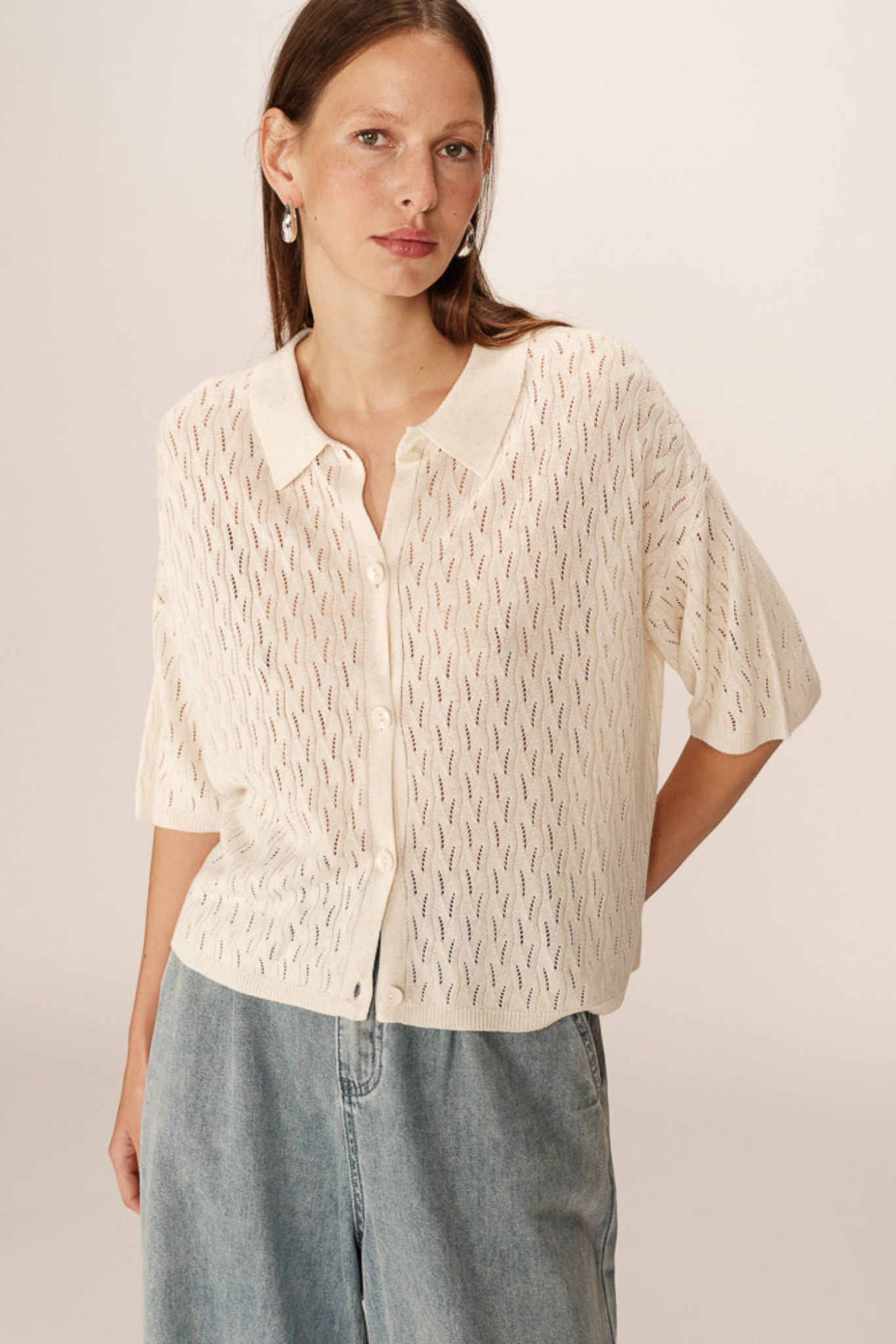 PAO CARDIGAN - ECRU