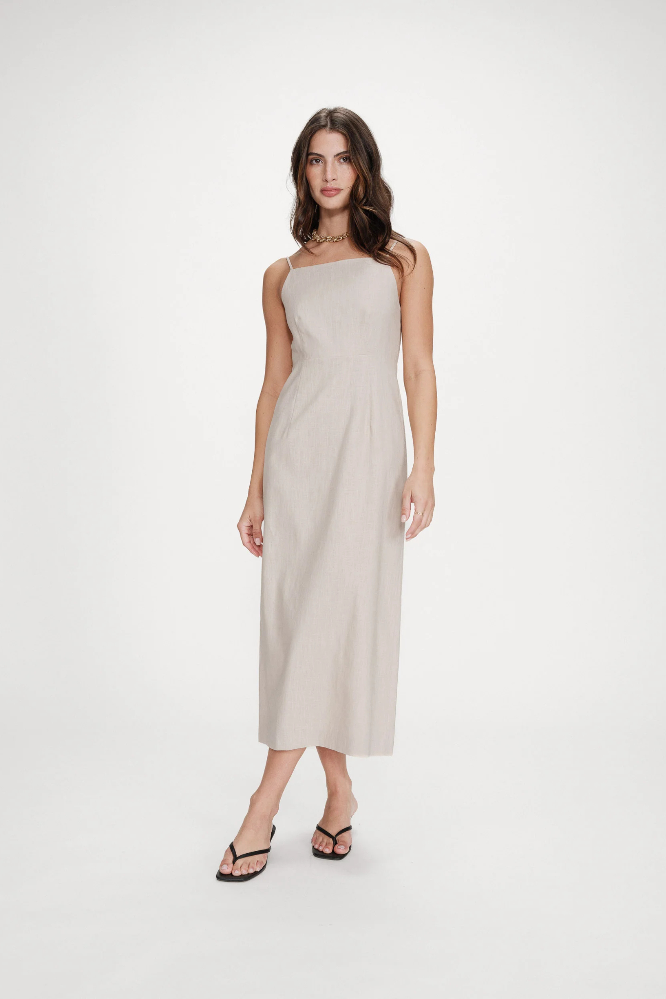 VERANYS DRESS - SABLE