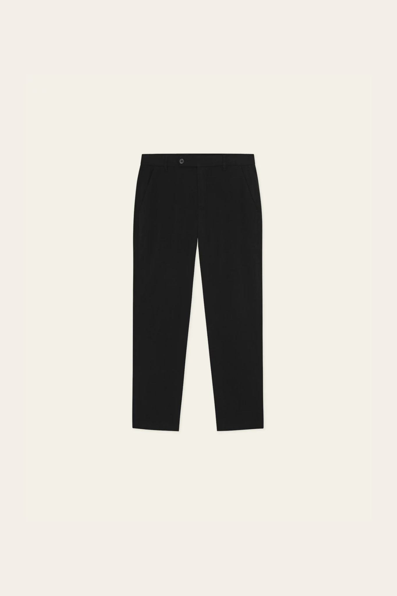 COMO LIGHT TWILL PANTS - BLACK