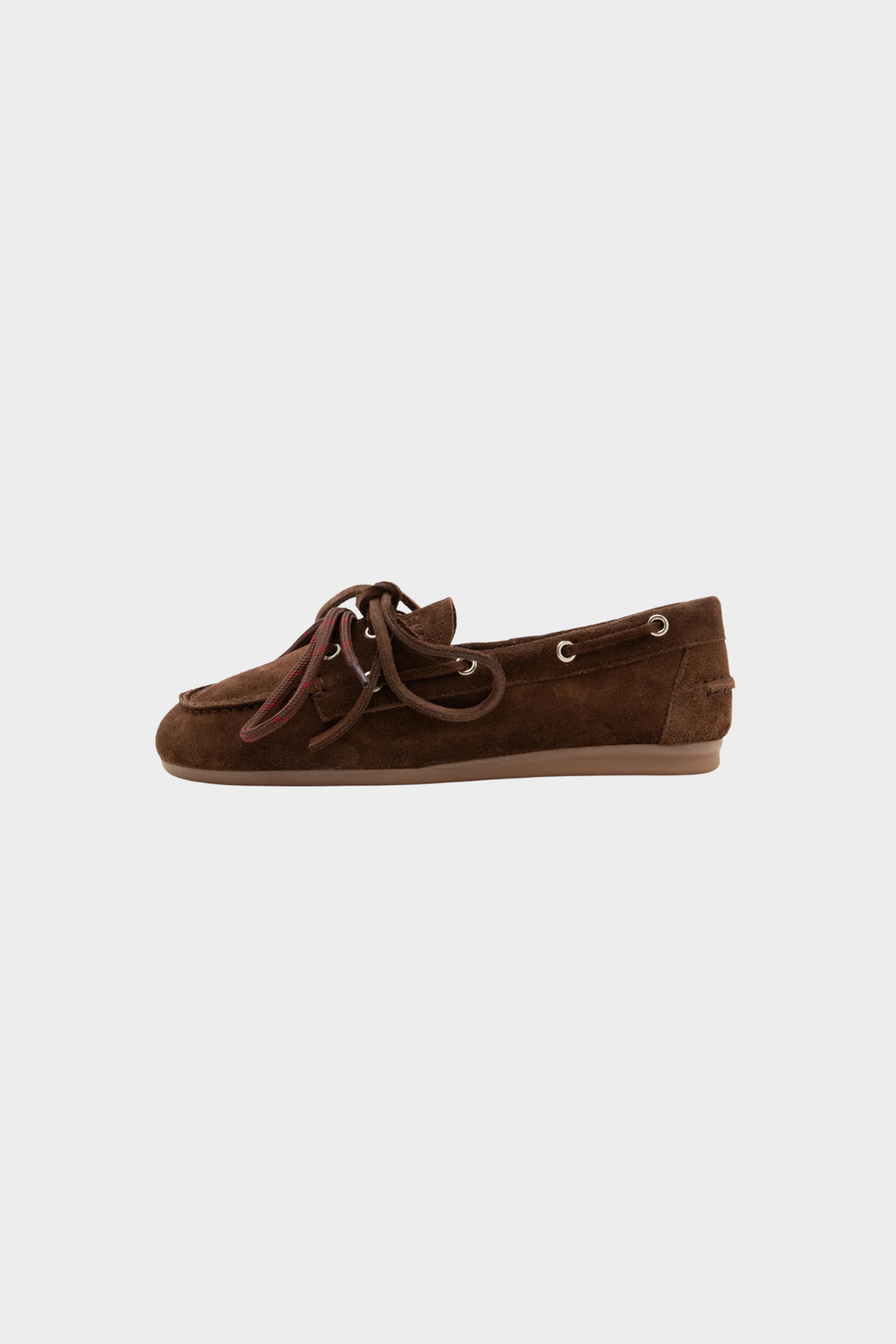 CHAUSSURES À LACETS MARIN - DAIM MARRON FONCÉ