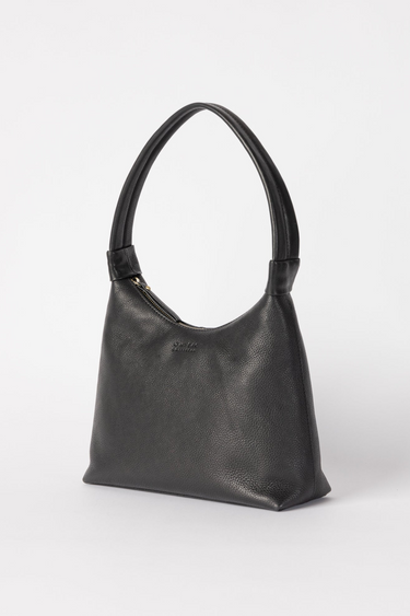 NORA - BLACK SOFT GRAIN LEATHER